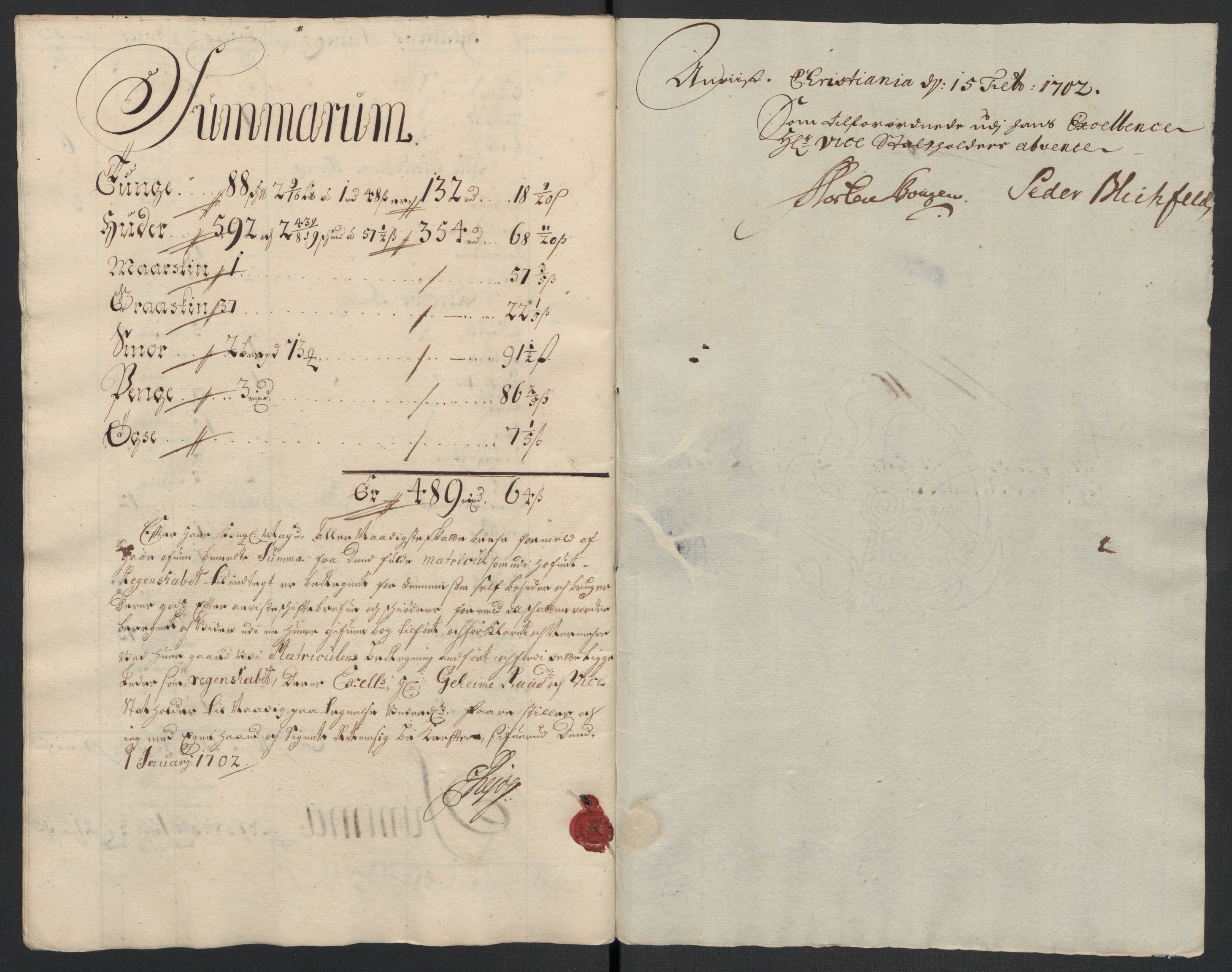 Rentekammeret inntil 1814, Reviderte regnskaper, Fogderegnskap, AV/RA-EA-4092/R13/L0839: Fogderegnskap Solør, Odal og Østerdal, 1701, p. 228