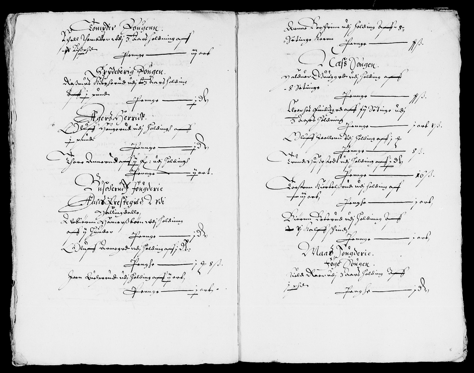 Rentekammeret inntil 1814, Reviderte regnskaper, Lensregnskaper, AV/RA-EA-5023/R/Rb/Rba/L0171: Akershus len, 1643-1644