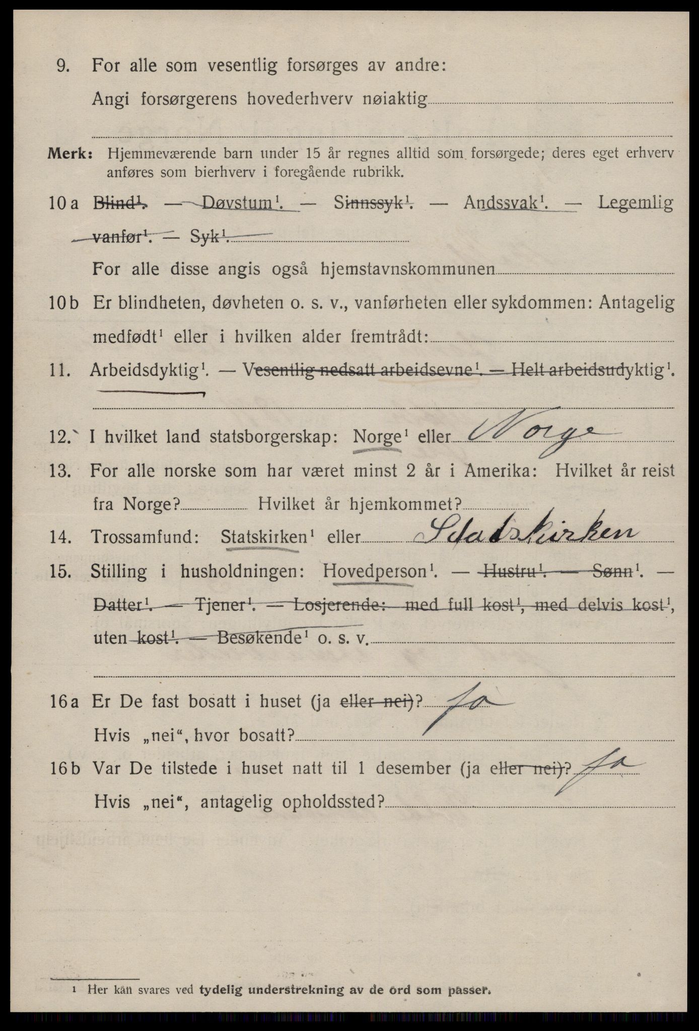 SAT, 1920 census for Molde, 1920, p. 8144
