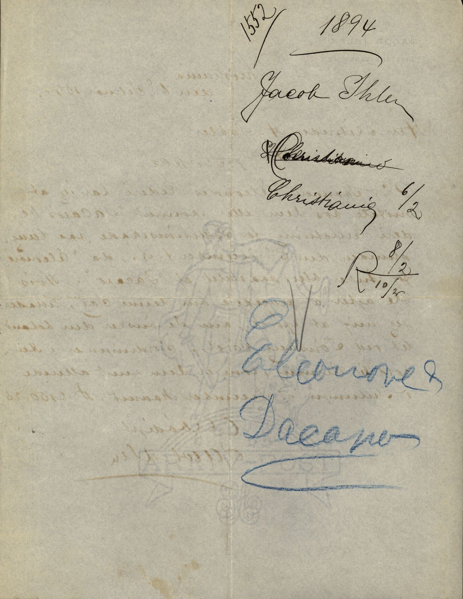 Pa 63 - Østlandske skibsassuranceforening, VEMU/A-1079/G/Ga/L0030/0002: Havaridokumenter / To venner, Emil, Empress, Enterprise, Dacapo, Dato, 1893, p. 79