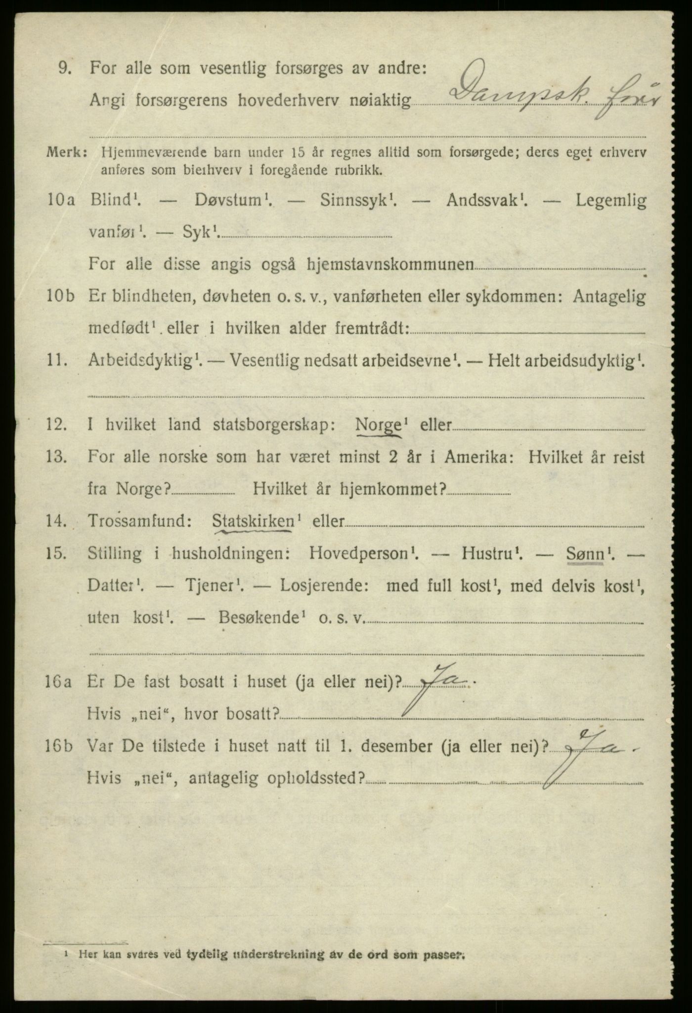 SAB, 1920 census for Stryn, 1920, p. 1675