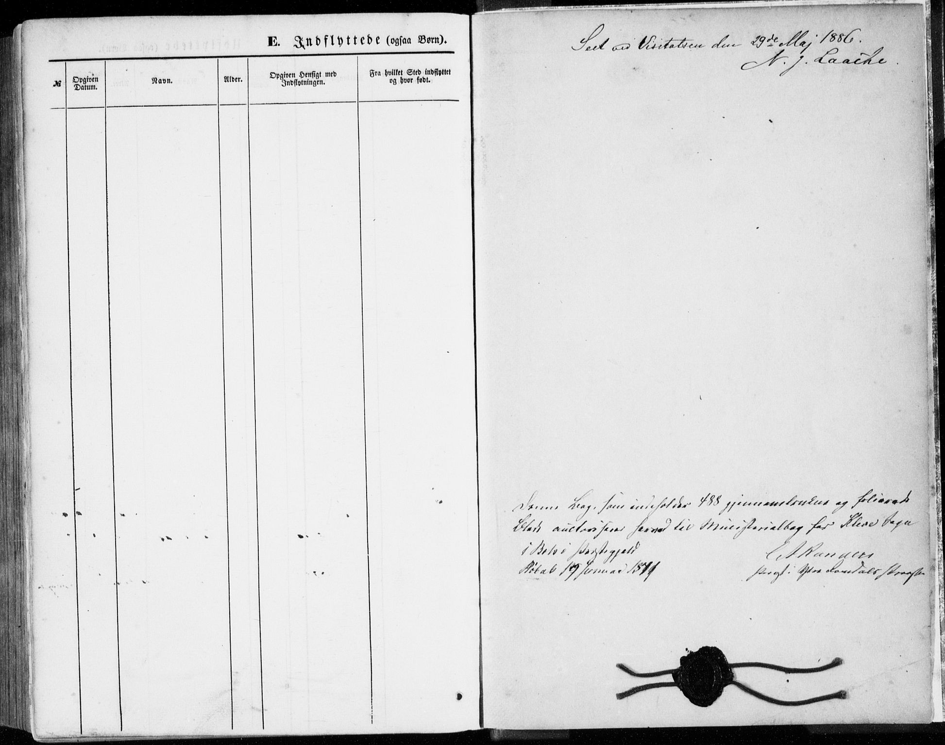 Ministerialprotokoller, klokkerbøker og fødselsregistre - Møre og Romsdal, SAT/A-1454/557/L0681: Parish register (official) no. 557A03, 1869-1886