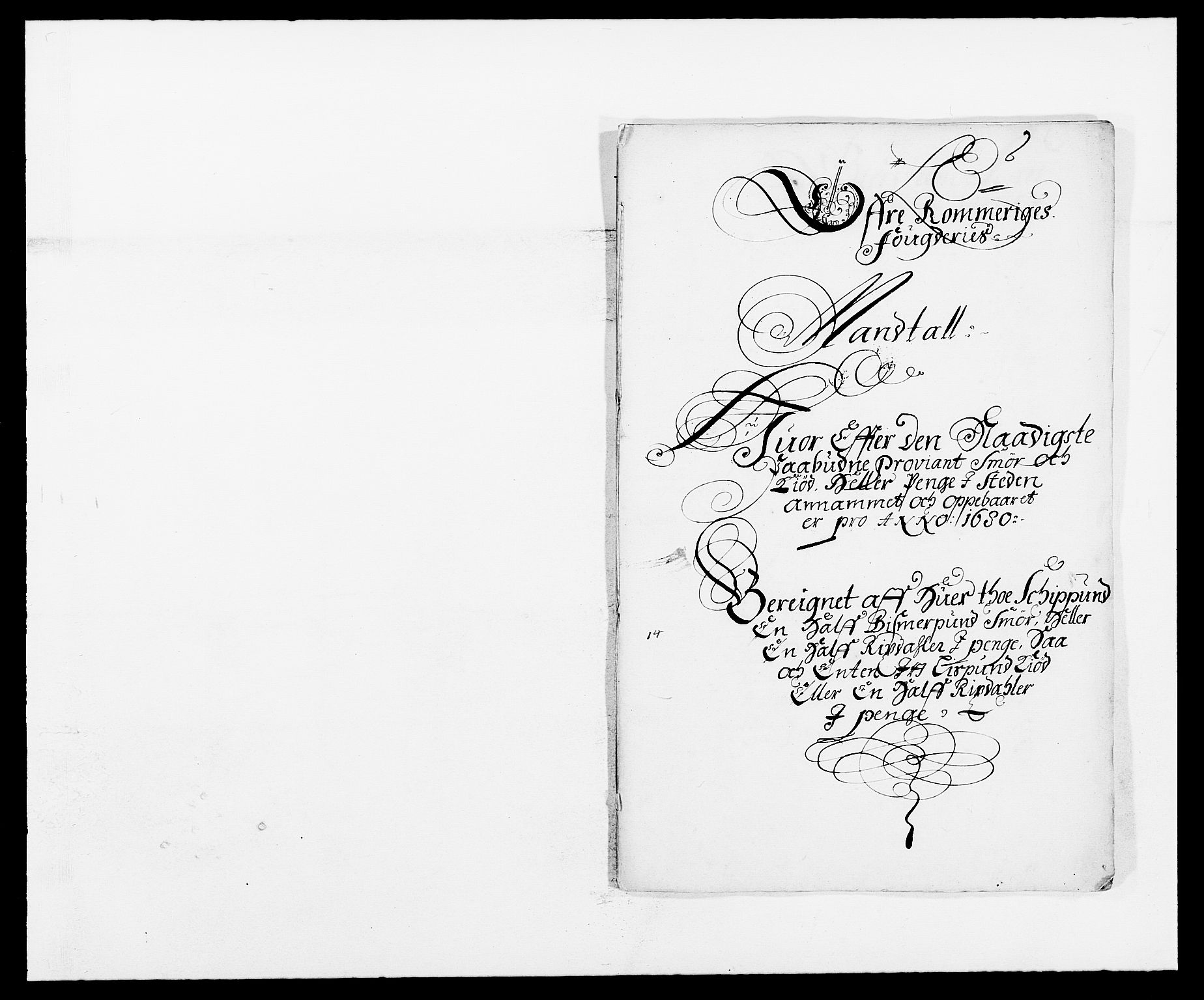 Rentekammeret inntil 1814, Reviderte regnskaper, Fogderegnskap, RA/EA-4092/R12/L0695: Fogderegnskap Øvre Romerike, 1680, p. 201