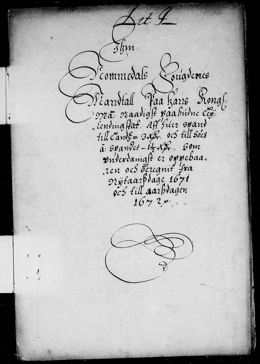 Rentekammeret inntil 1814, Reviderte regnskaper, Stiftamtstueregnskaper, Trondheim stiftamt og Nordland amt, RA/EA-6044/R/Rd/L0032: Trondheim stiftamt, 1670-1671