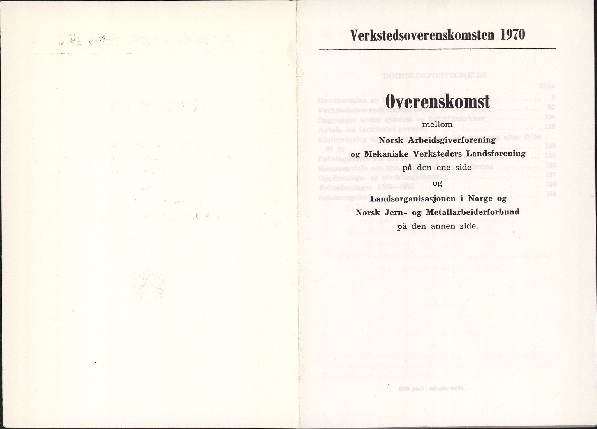 Norsk jern- og metallarbeiderforbund, AAB/ARK-1659/O/L0001/0035: Verkstedsoverenskomsten / Verkstedsoverenskomsten, 1970