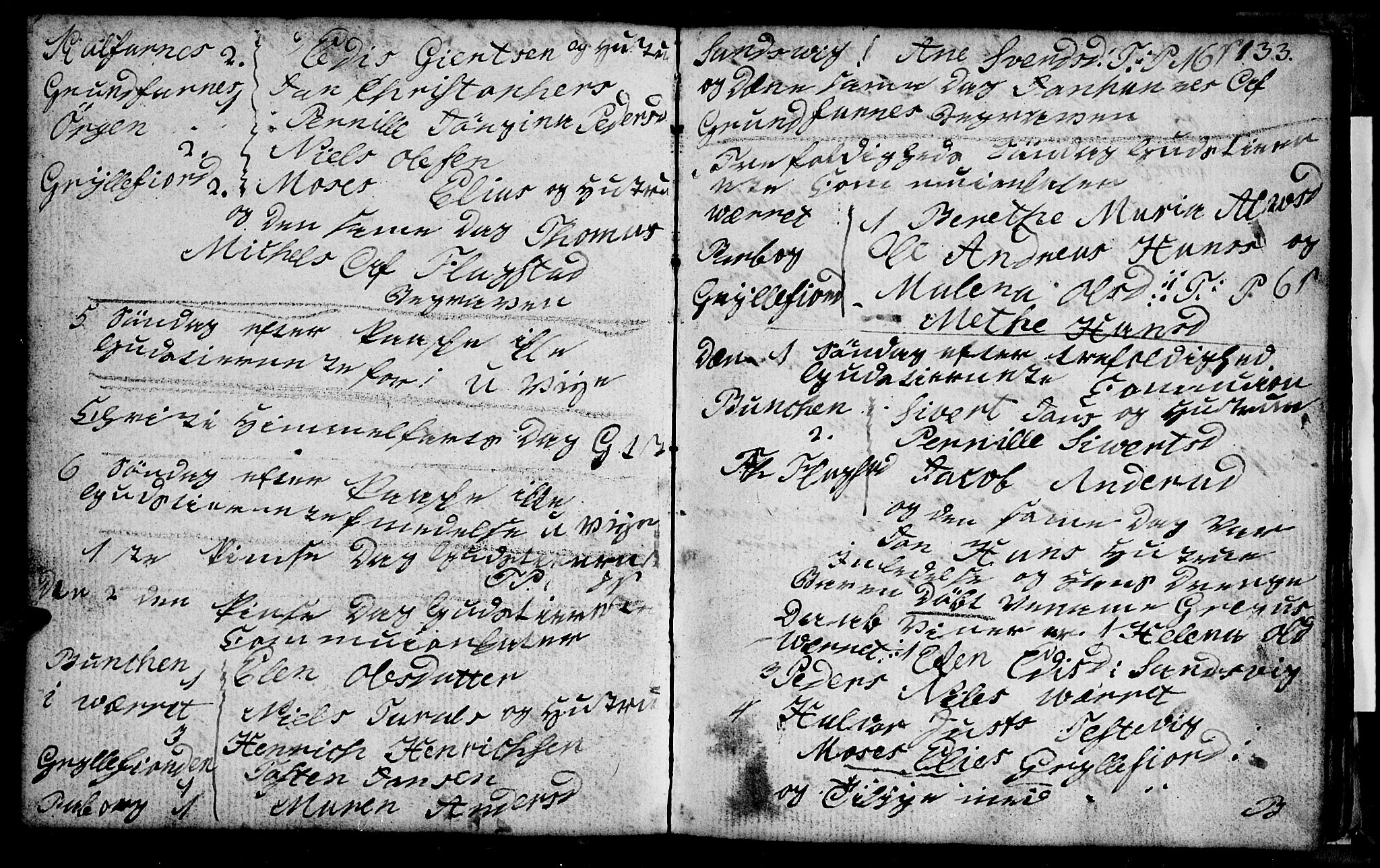 Berg sokneprestkontor, SATØ/S-1318/G/Ga/Gab/L0010klokker: Parish register (copy) no. 10, 1783-1811, p. 133