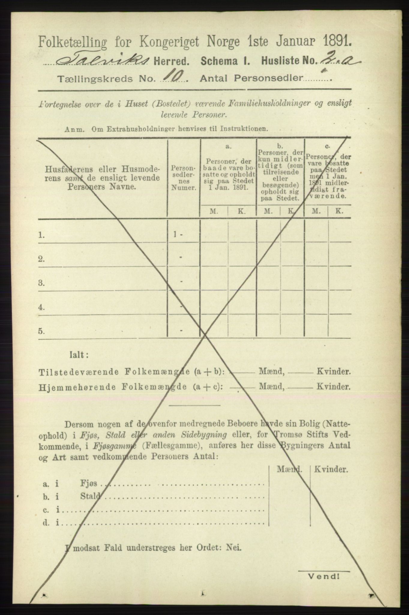 RA, 1891 census for 2013 Talvik, 1891, p. 2278