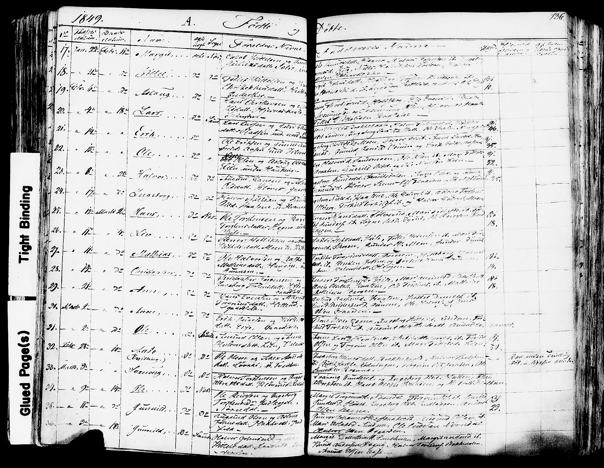 Sauherad kirkebøker, AV/SAKO-A-298/F/Fa/L0006: Parish register (official) no. I 6, 1827-1850, p. 136