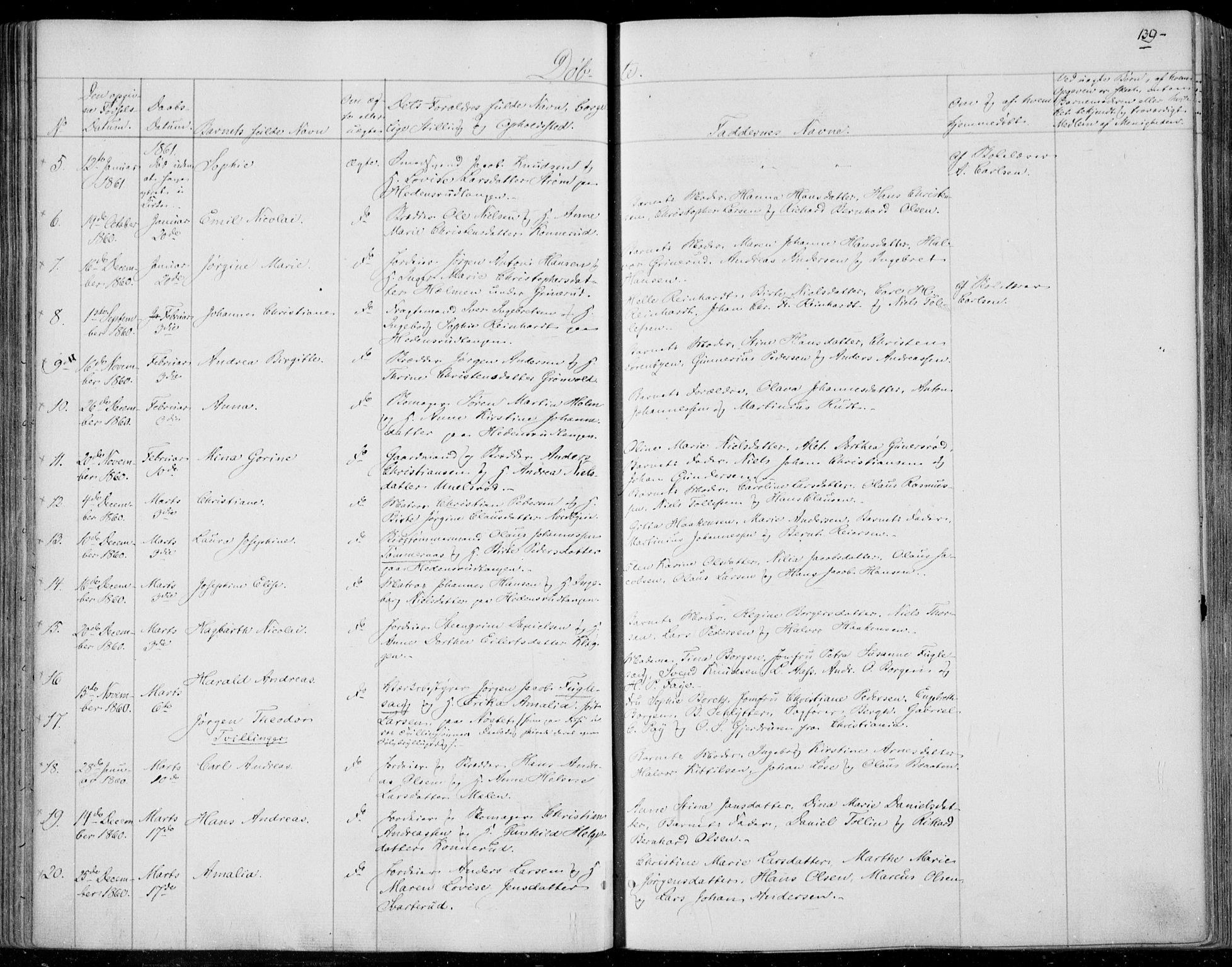 Skoger kirkebøker, AV/SAKO-A-59/F/Fa/L0003: Parish register (official) no. I 3, 1842-1861, p. 139