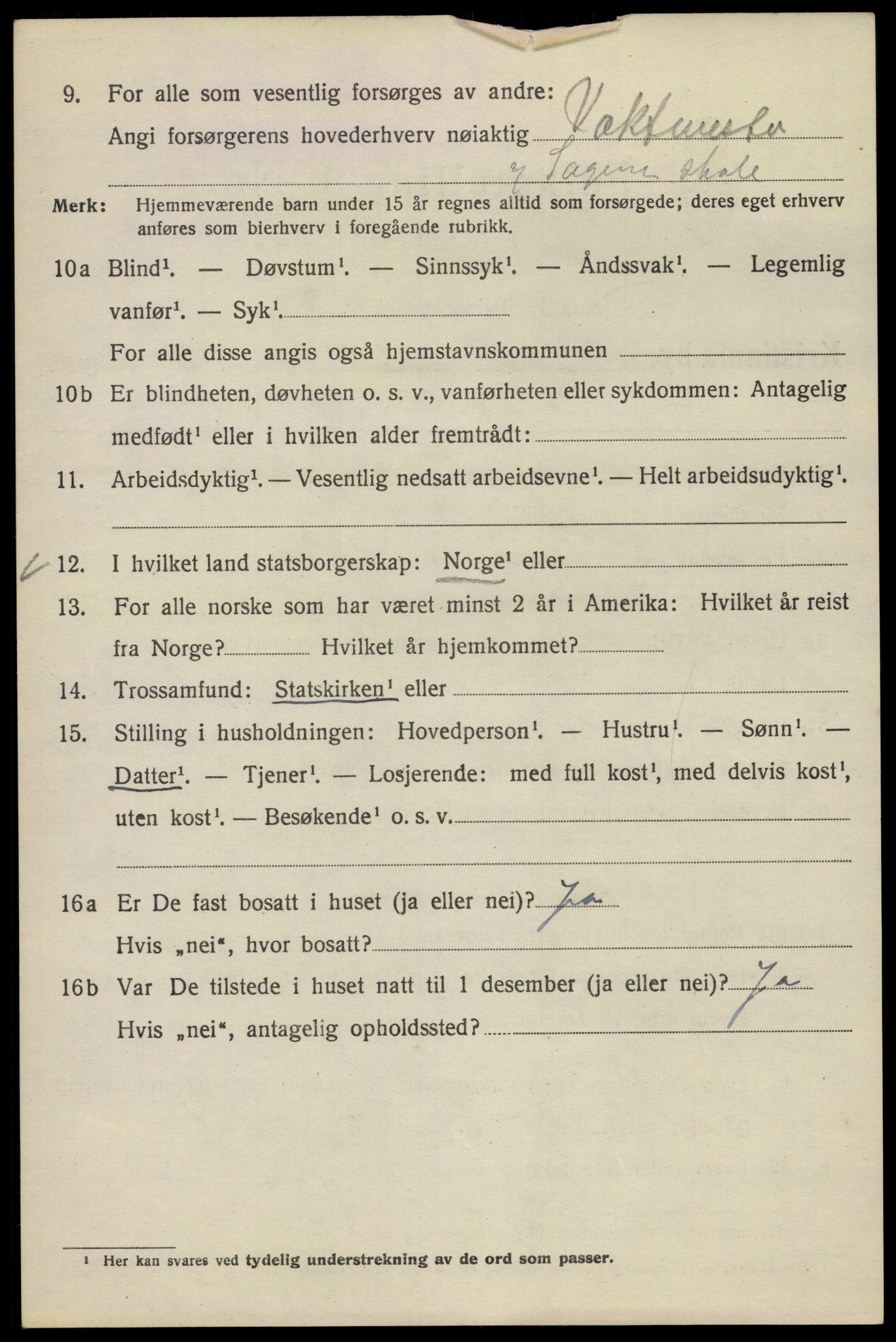 SAO, 1920 census for Kristiania, 1920, p. 155390