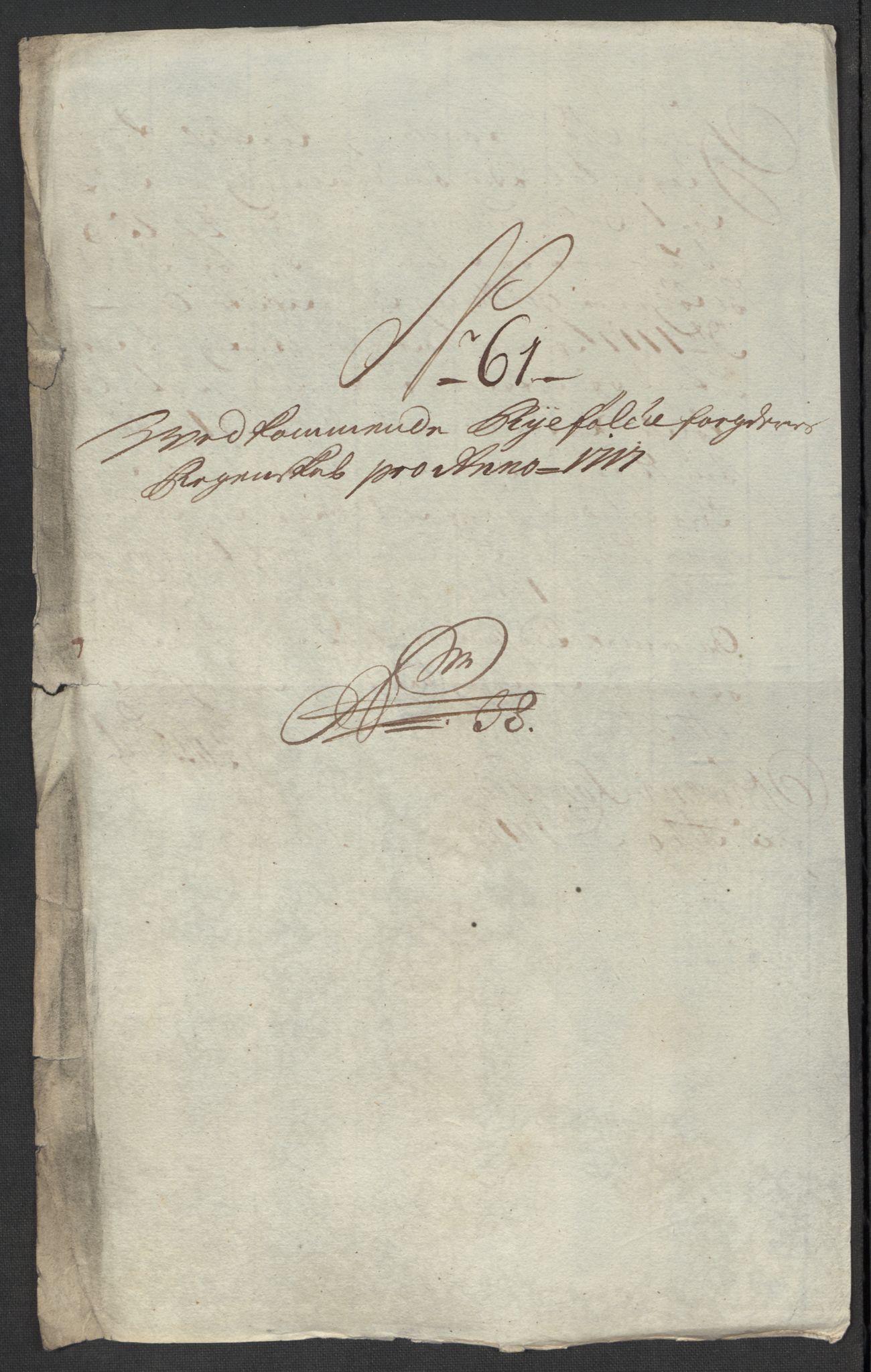 Rentekammeret inntil 1814, Reviderte regnskaper, Fogderegnskap, AV/RA-EA-4092/R47/L2870: Fogderegnskap Ryfylke, 1717, p. 302