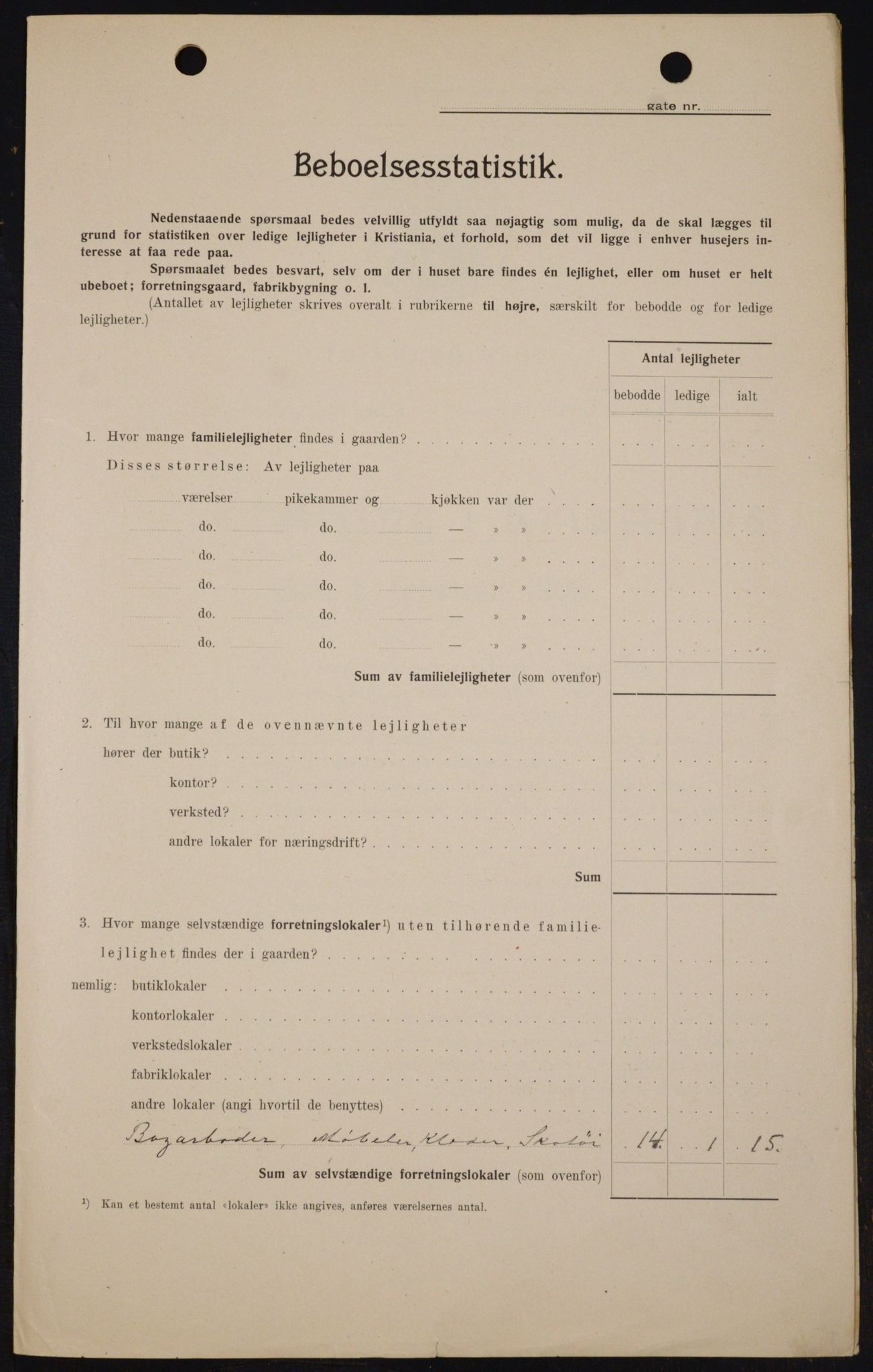 OBA, Municipal Census 1909 for Kristiania, 1909, p. 93567