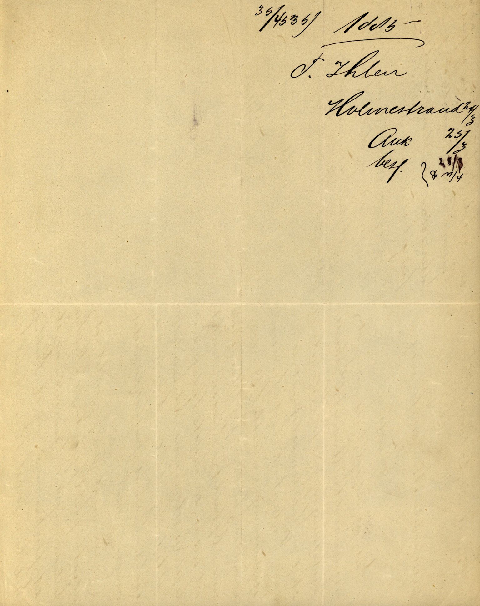 Pa 63 - Østlandske skibsassuranceforening, VEMU/A-1079/G/Ga/L0017/0013: Havaridokumenter / Diaz, Holmestrand, Kalliope, Olaf Trygvason, Norafjeld, 1884, p. 8