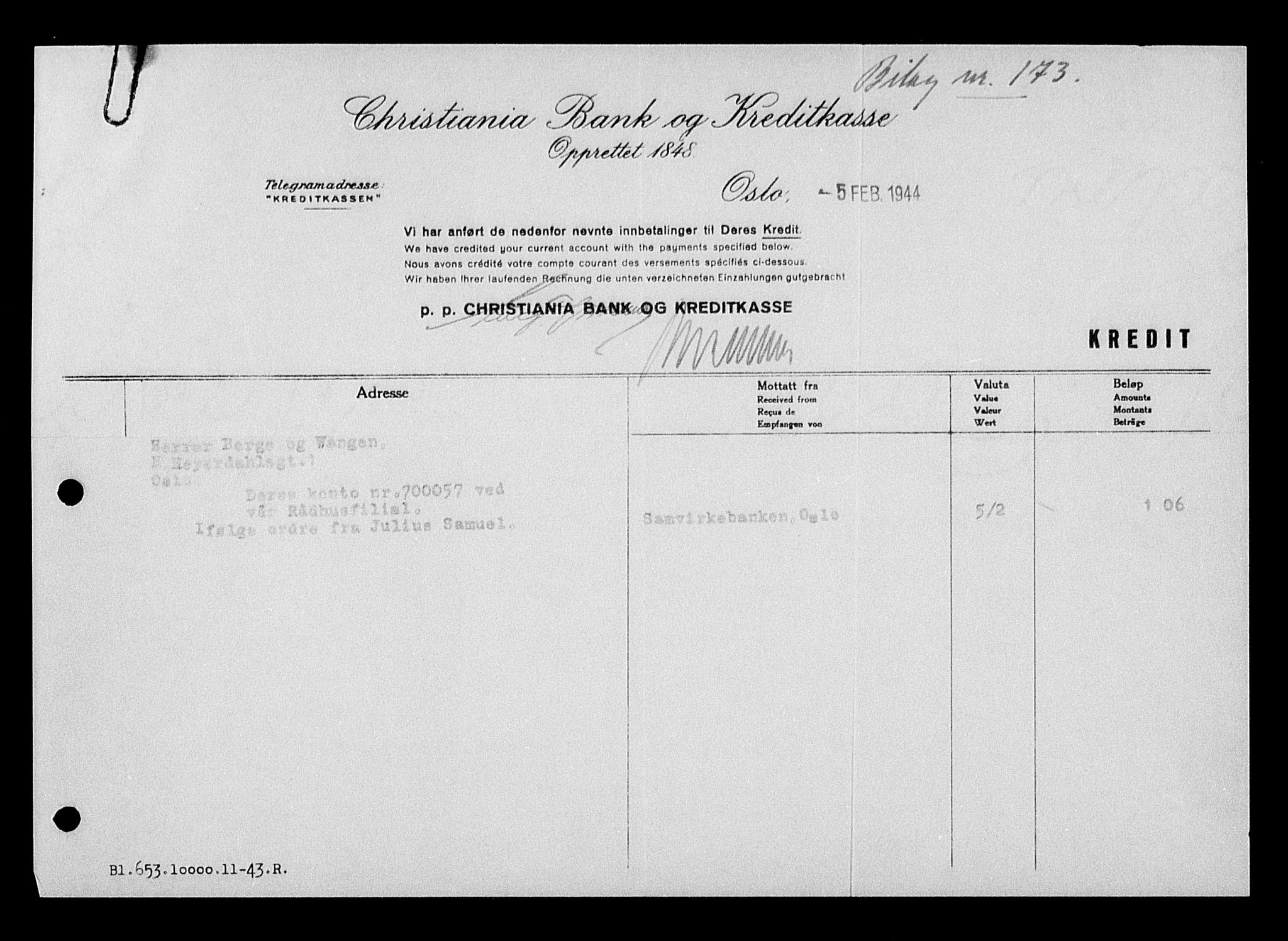 Justisdepartementet, Tilbakeføringskontoret for inndratte formuer, AV/RA-S-1564/H/Hc/Hcc/L0976: --, 1945-1947, p. 758