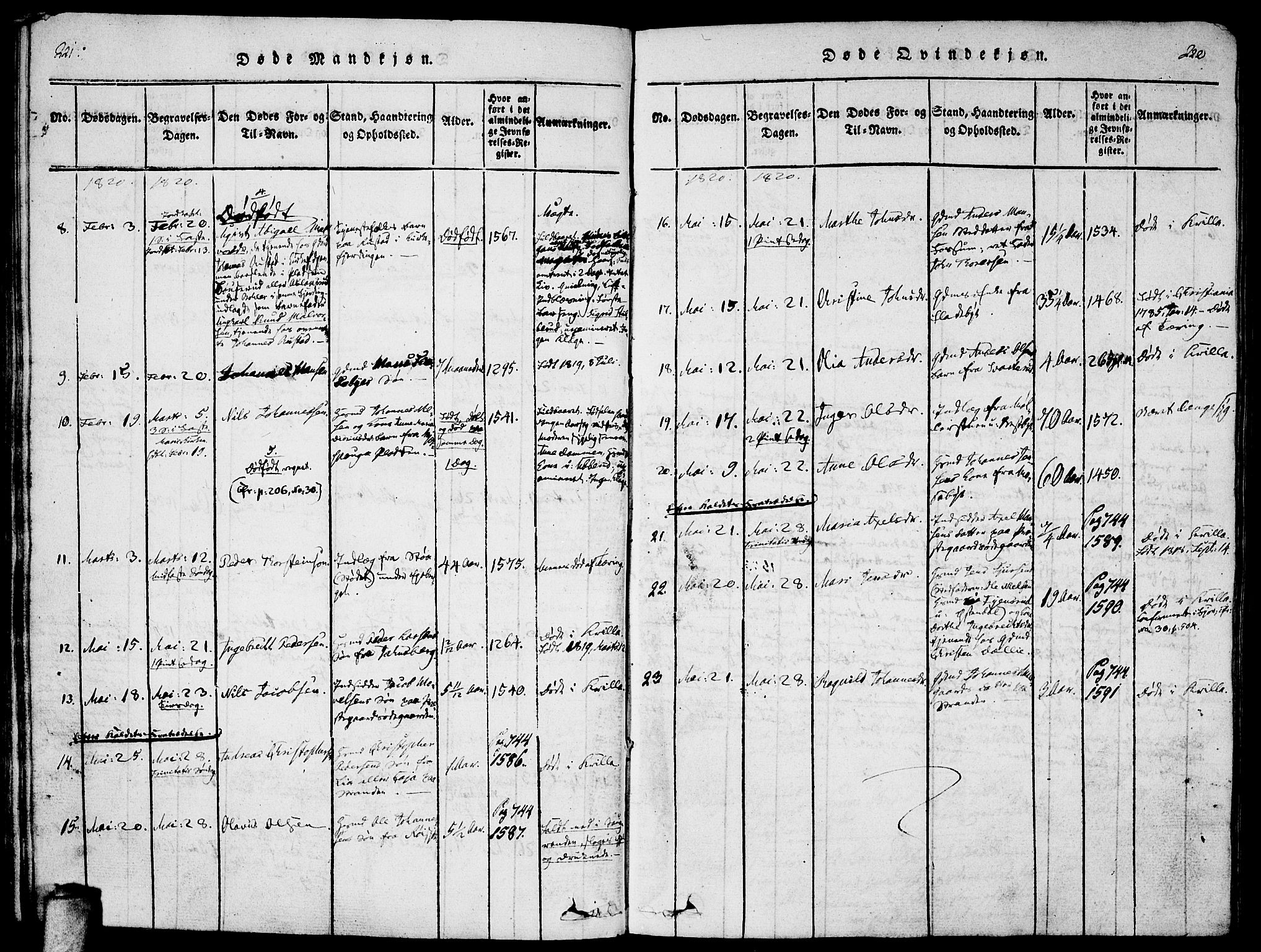 Enebakk prestekontor Kirkebøker, AV/SAO-A-10171c/F/Fa/L0005: Parish register (official) no. I 5, 1790-1825, p. 221-222