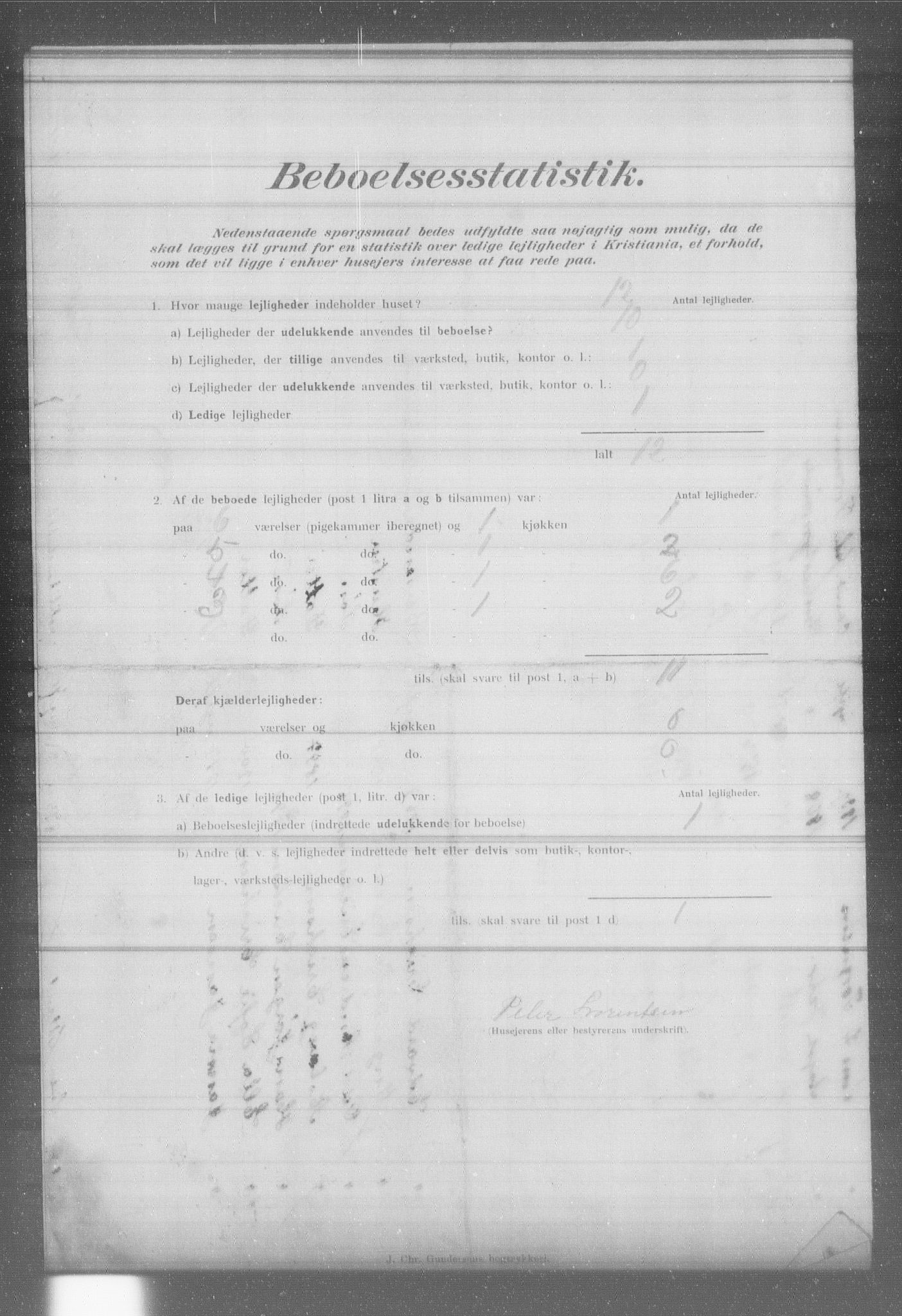 OBA, Municipal Census 1902 for Kristiania, 1902, p. 5546