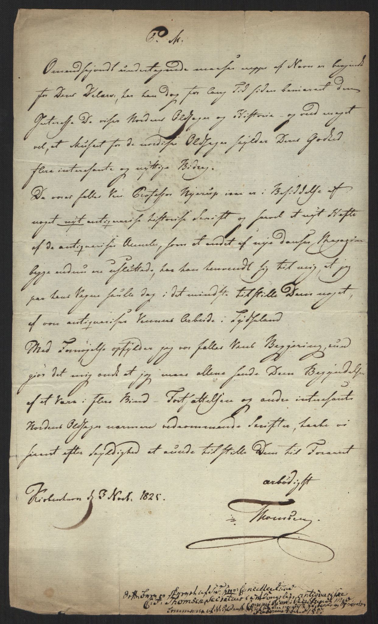 Mørch, Andreas Jensen, AV/RA-PA-0004/F/L0001: Brev, avskrifter, familiedokumenter m.v., 1345-1834, p. 45