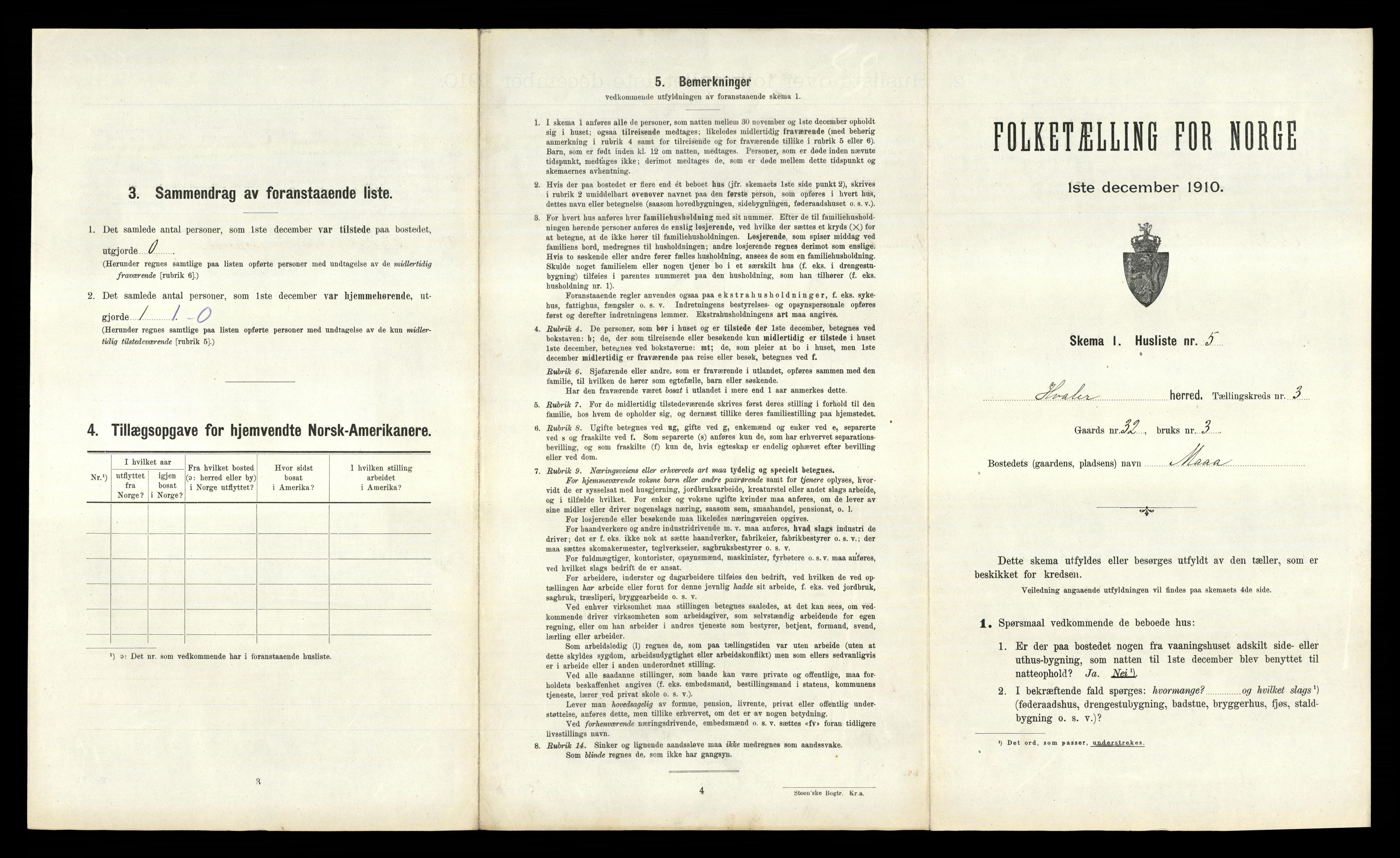 RA, 1910 census for Hvaler, 1910, p. 260