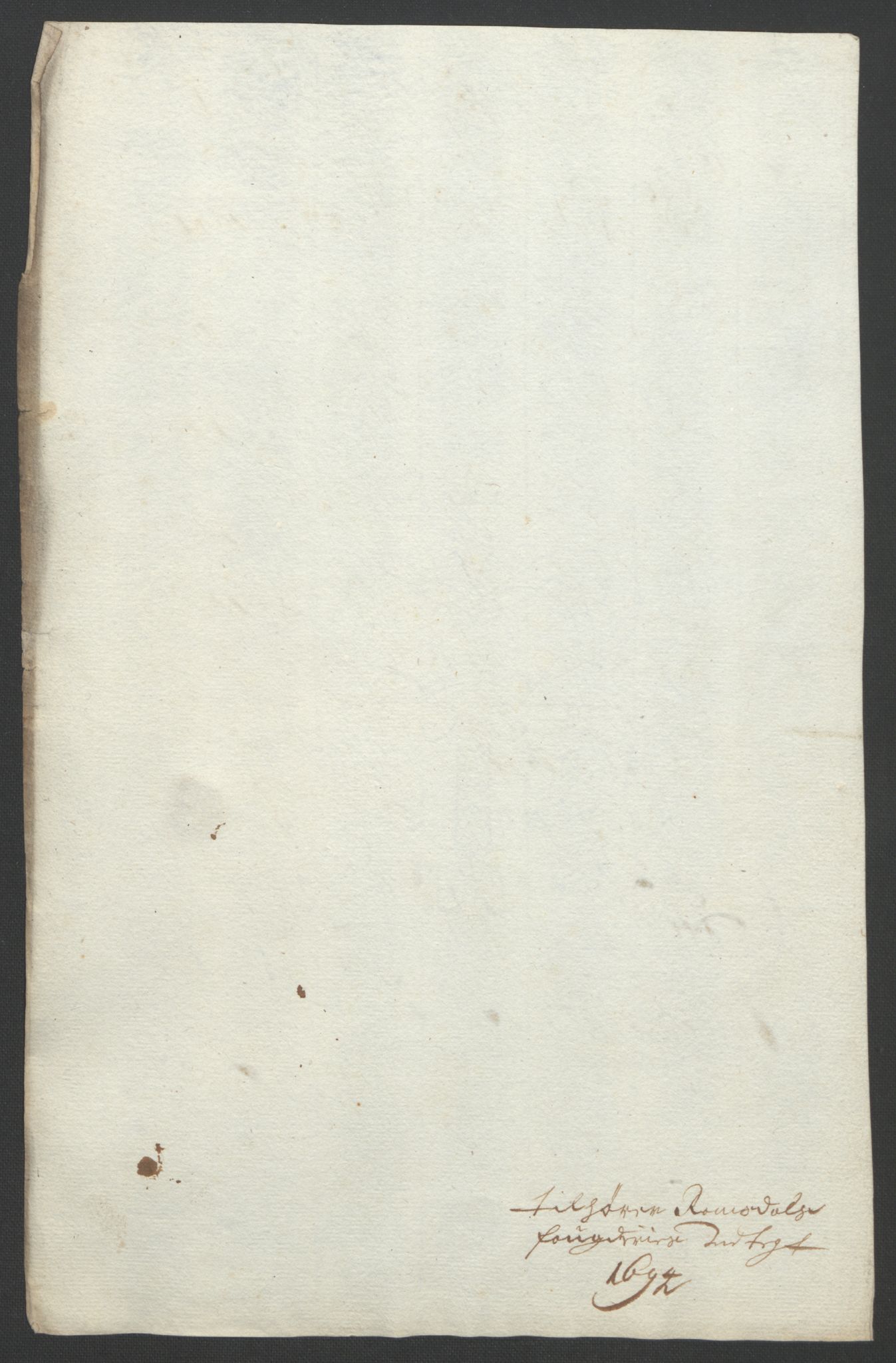 Rentekammeret inntil 1814, Reviderte regnskaper, Fogderegnskap, AV/RA-EA-4092/R55/L3651: Fogderegnskap Romsdal, 1693-1694, p. 287