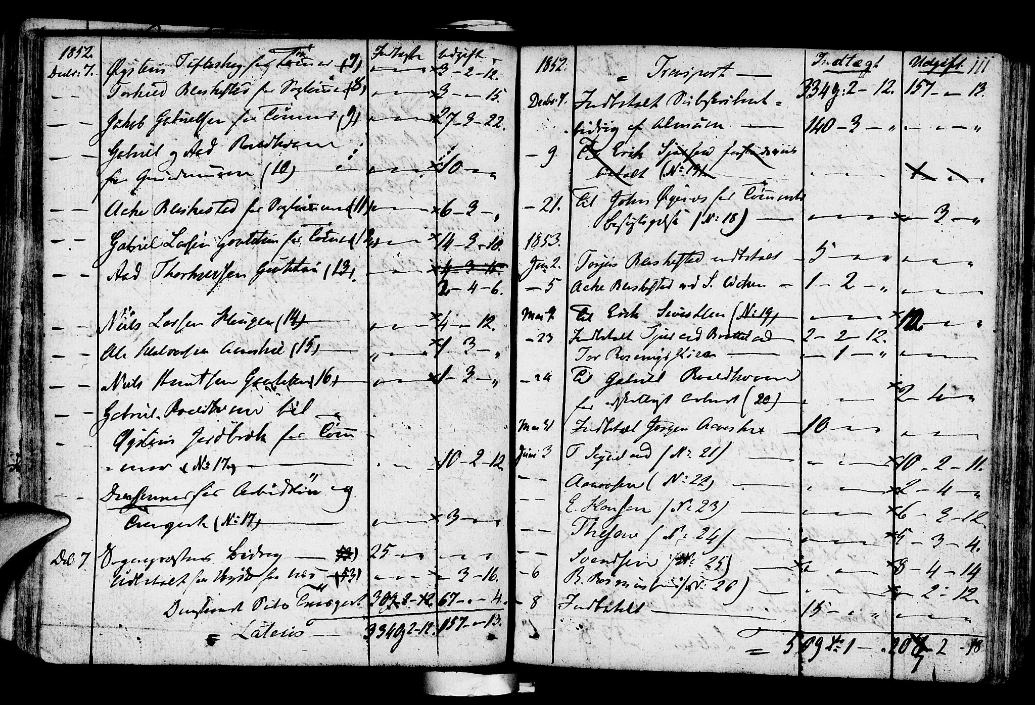 Suldal sokneprestkontor, SAST/A-101845/01/IV/L0004: Parish register (official) no. A 4, 1800-1816, p. 111