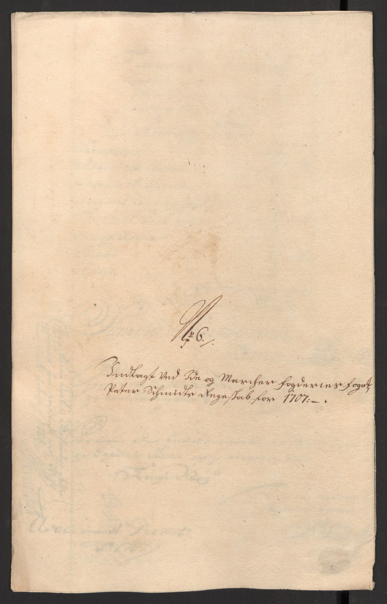 Rentekammeret inntil 1814, Reviderte regnskaper, Fogderegnskap, AV/RA-EA-4092/R01/L0018: Fogderegnskap Idd og Marker, 1707-1709, p. 97