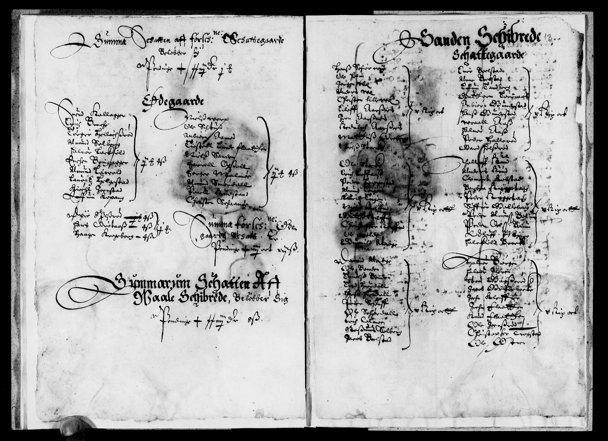 Rentekammeret inntil 1814, Reviderte regnskaper, Lensregnskaper, AV/RA-EA-5023/R/Rb/Rbo/L0023: Tønsberg len, 1641-1643