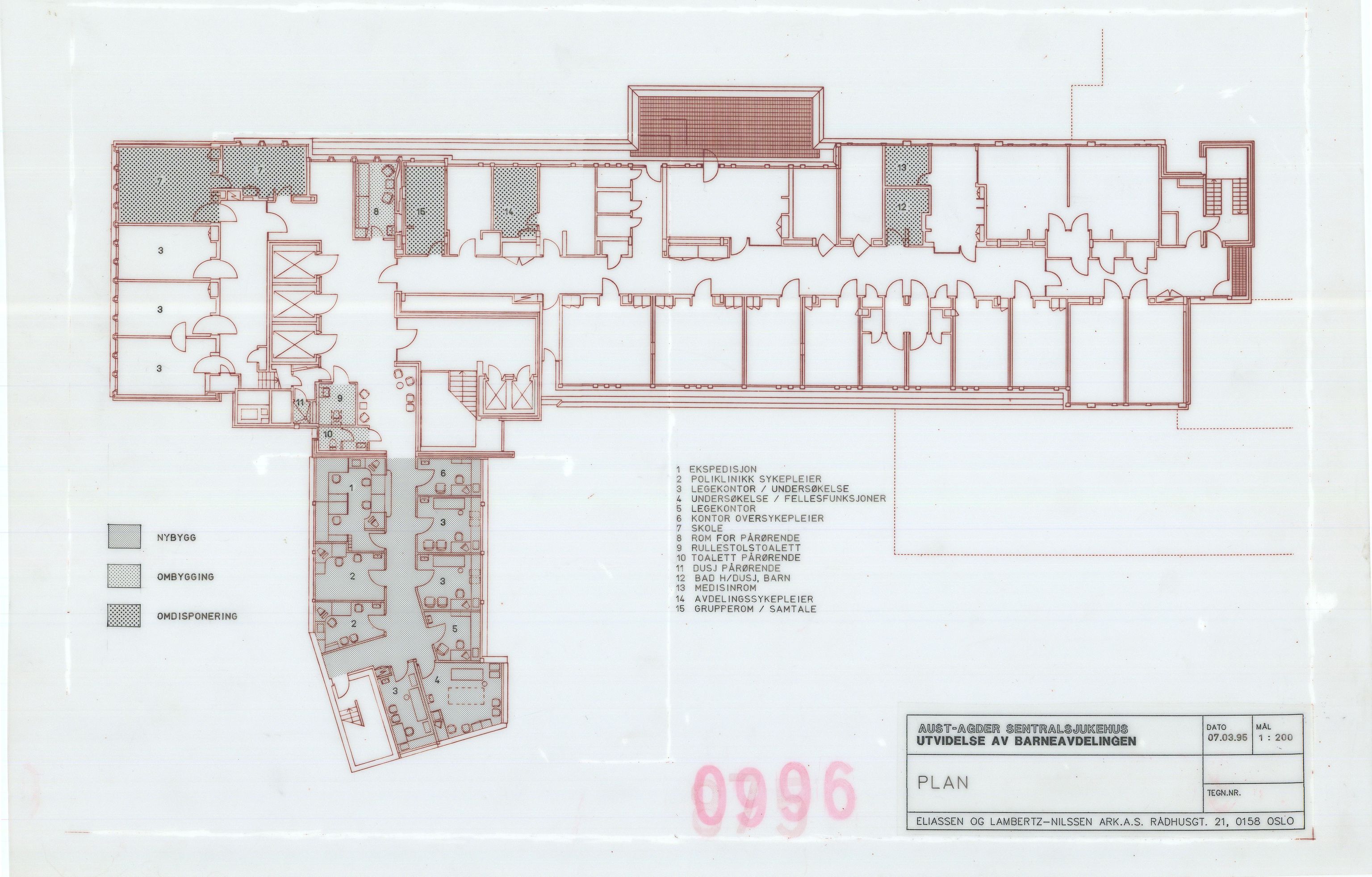 Eliassen og Lambertz-Nilssen Arkitekter, AAKS/PA-2983/T/T03/L0009: Tegningskogger 381, 1960-1966, p. 7