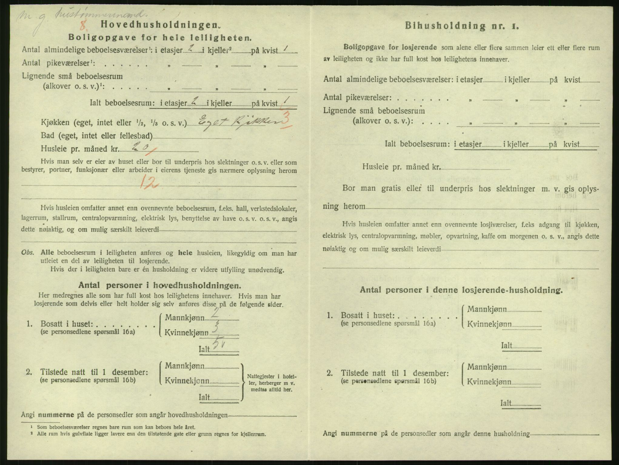 SAK, 1920 census for Risør, 1920, p. 2018