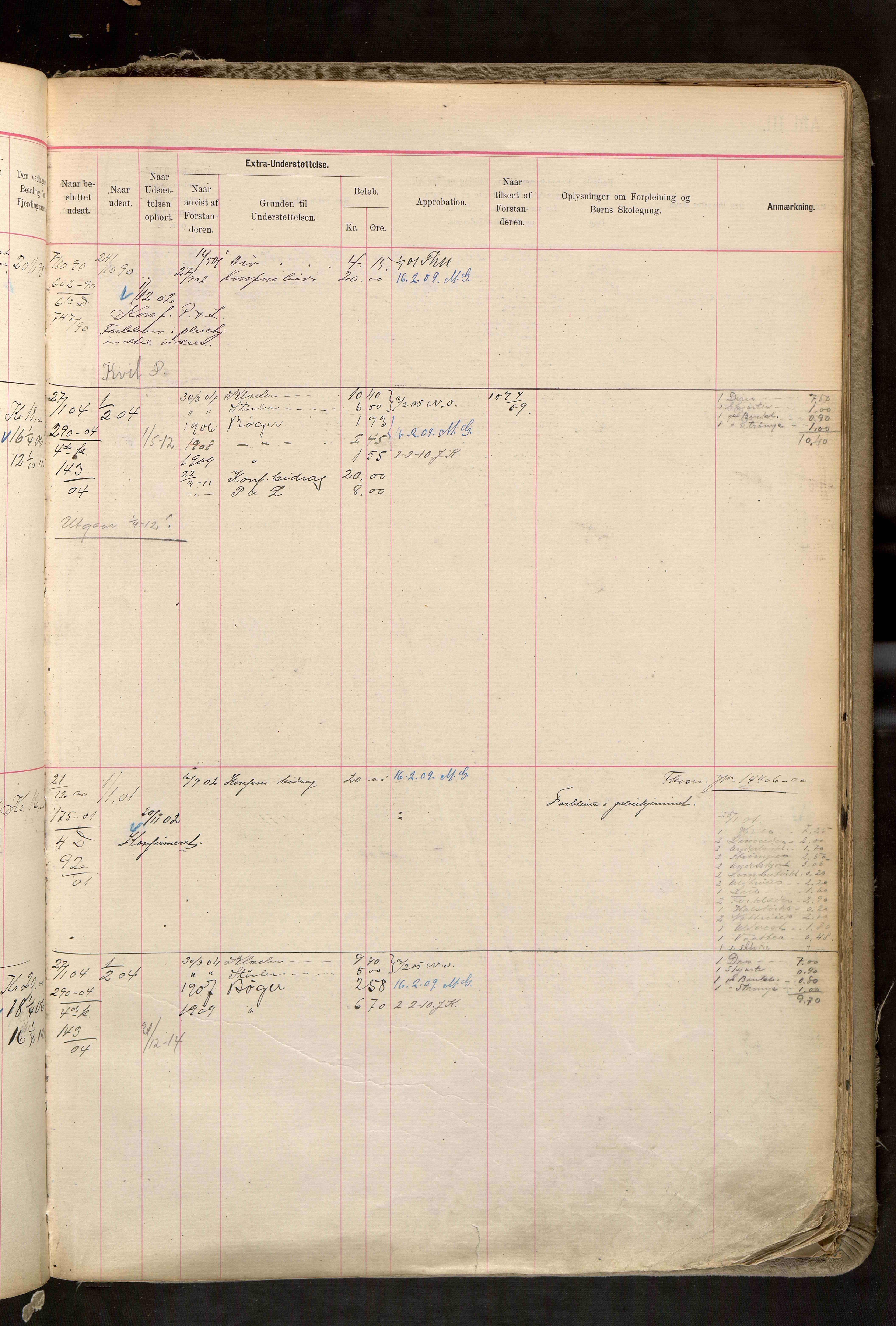 Fattigvesenet, OBA/A-20045/H/Hd/L0006: Manntallsprotokoll. Mnr. 501-1000, 1897-1910, p. 492