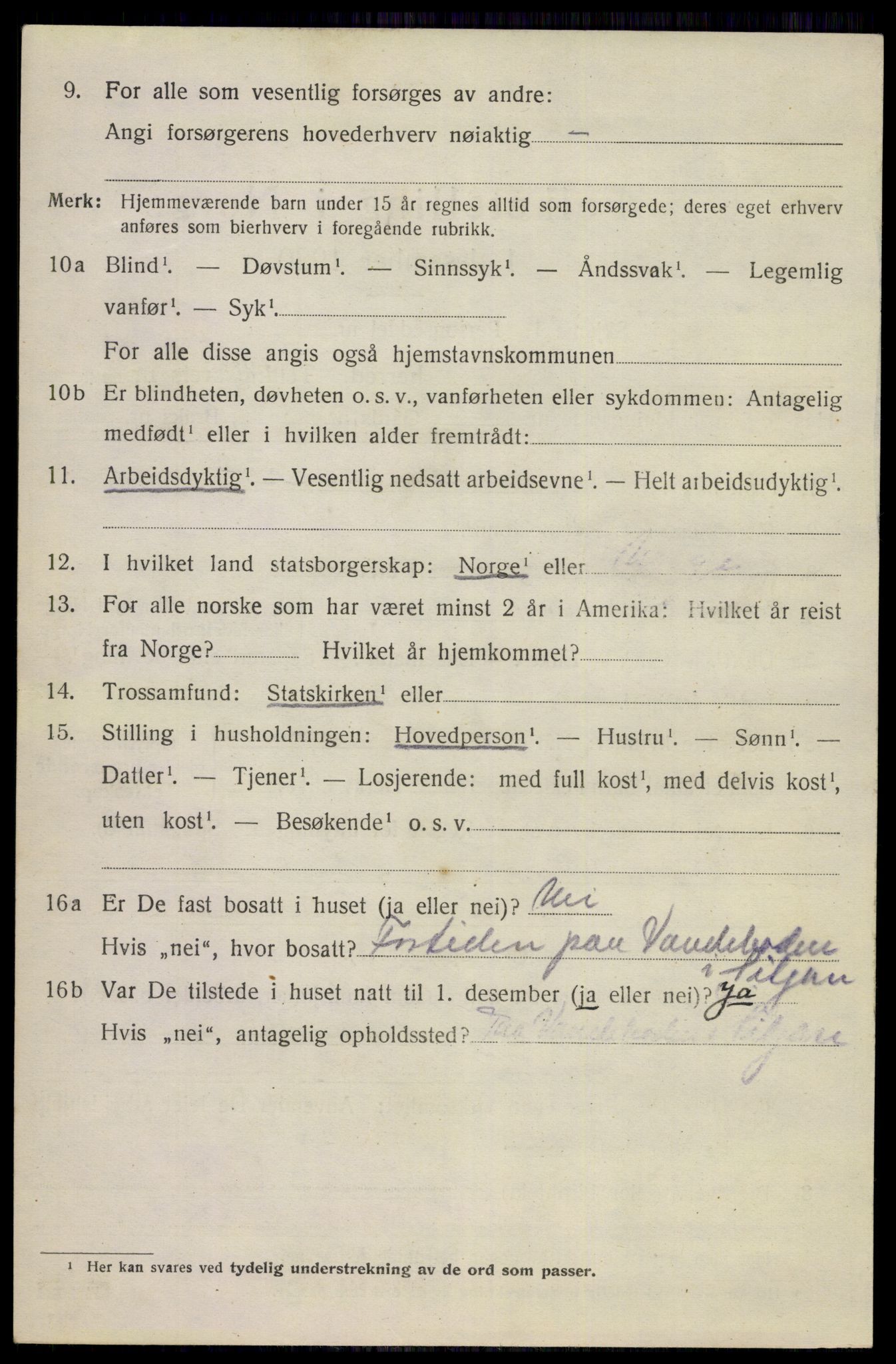 SAKO, 1920 census for Siljan, 1920, p. 1444