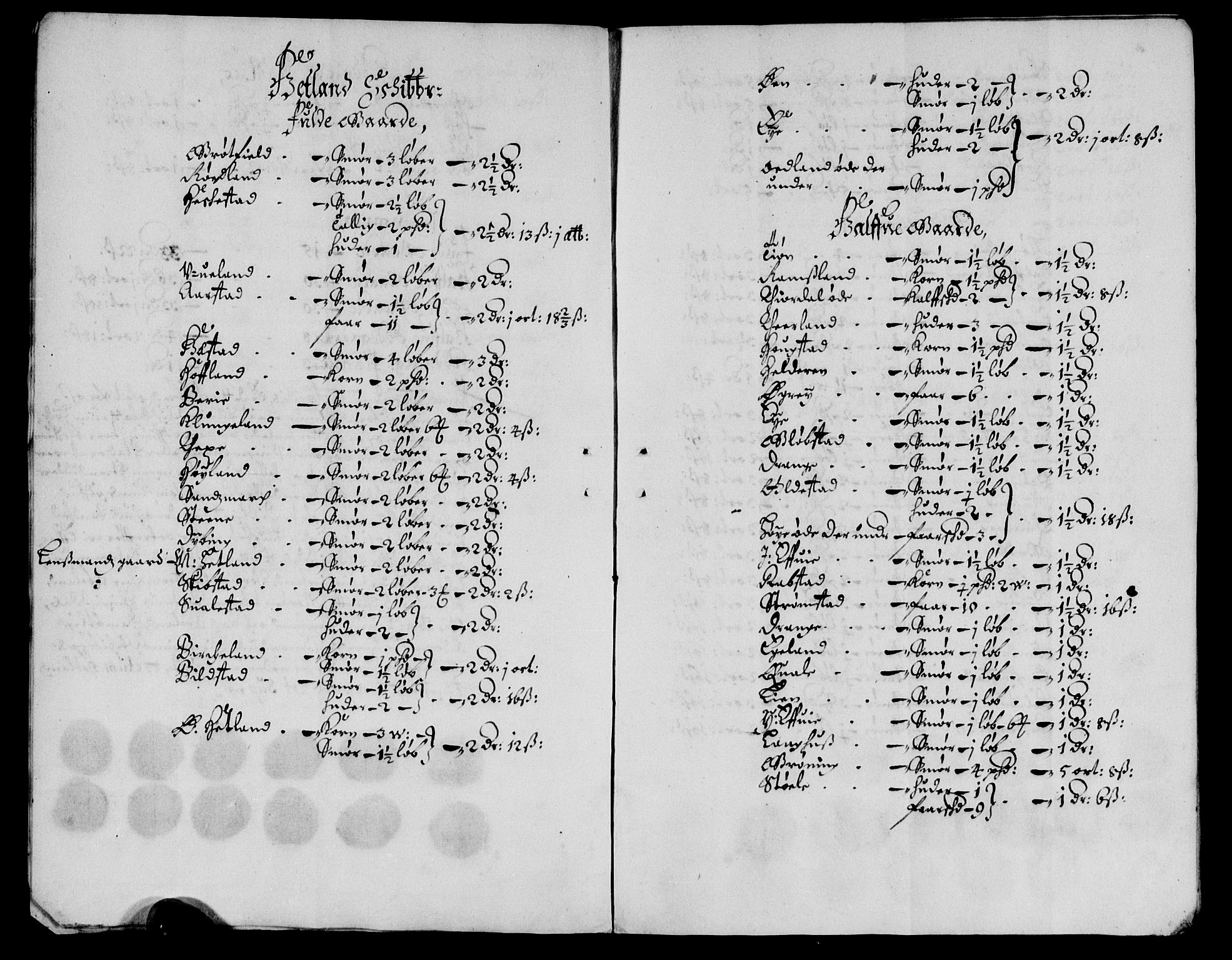 Rentekammeret inntil 1814, Reviderte regnskaper, Lensregnskaper, AV/RA-EA-5023/R/Rb/Rbs/L0047: Stavanger len, 1663-1664