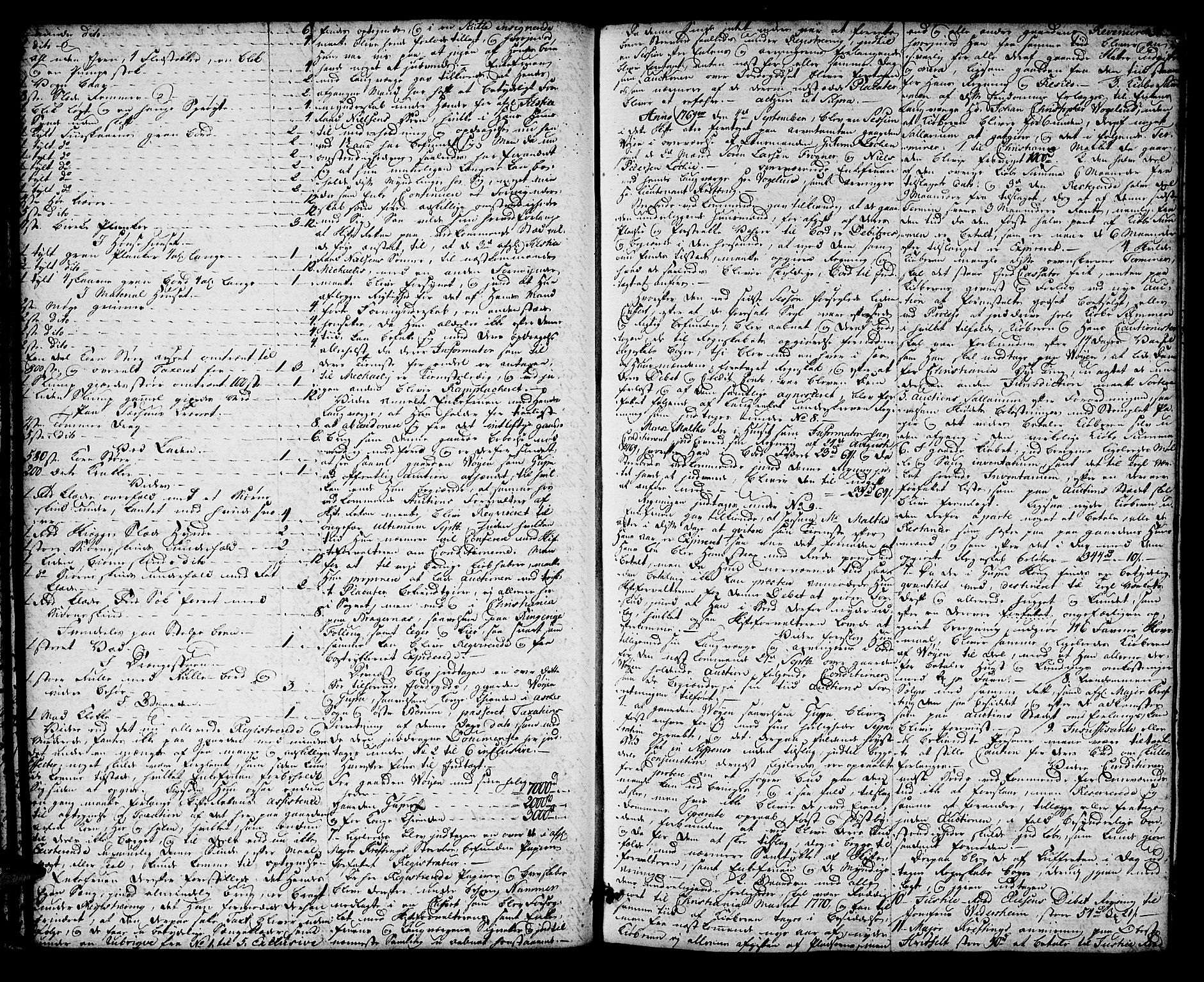 Aker sorenskriveri, AV/SAO-A-10895/H/Hb/L0013a: Skifteprotokoll, 1770-1780, p. 30b-31a