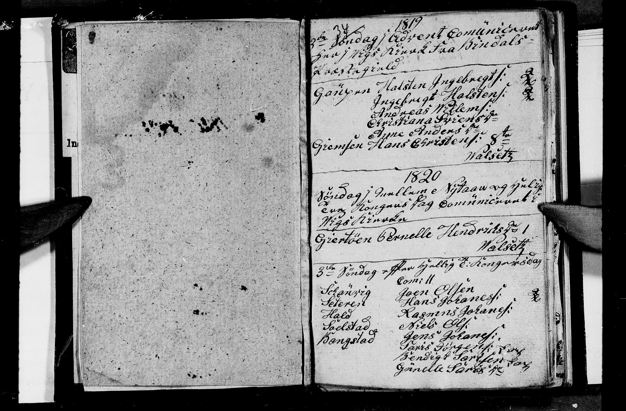 Ministerialprotokoller, klokkerbøker og fødselsregistre - Nordland, AV/SAT-A-1459/810/L0141: Parish register (official) no. 810A05, 1819-1825