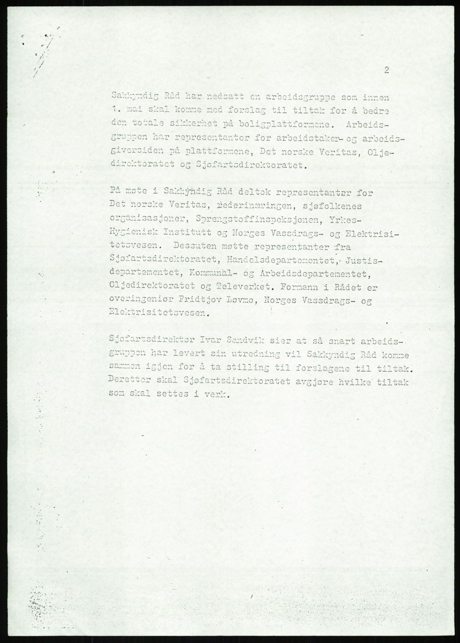 Justisdepartementet, Granskningskommisjonen ved Alexander Kielland-ulykken 27.3.1980, AV/RA-S-1165/D/L0013: H Sjøfartsdirektoratet og Skipskontrollen (H25-H43, H45, H47-H48, H50, H52)/I Det norske Veritas (I34, I41, I47), 1980-1981, p. 20