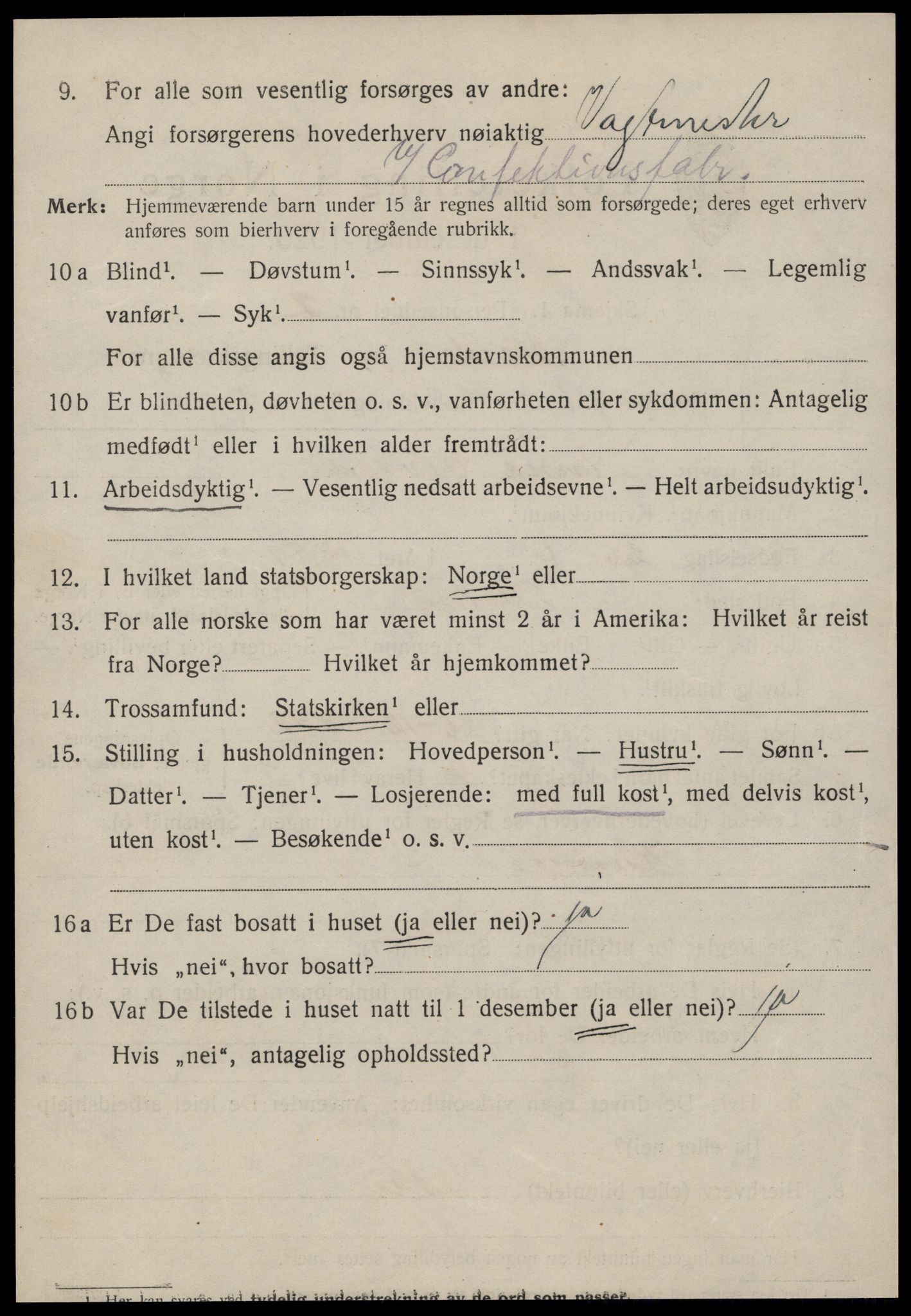 SAT, 1920 census for Molde, 1920, p. 3868