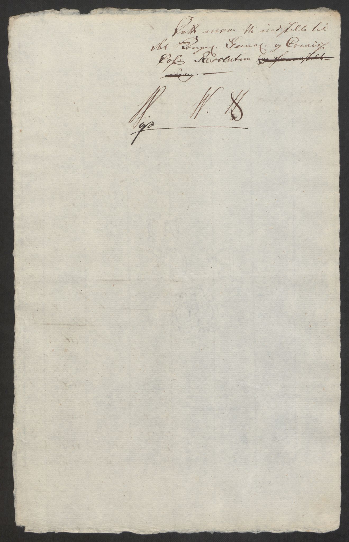 Forsvaret, Den norske kvesthuskasse/krigshospitalkasse, AV/RA-RAFA-1887/F/Fa/L0008: Konsepter, 1790-1793, p. 412
