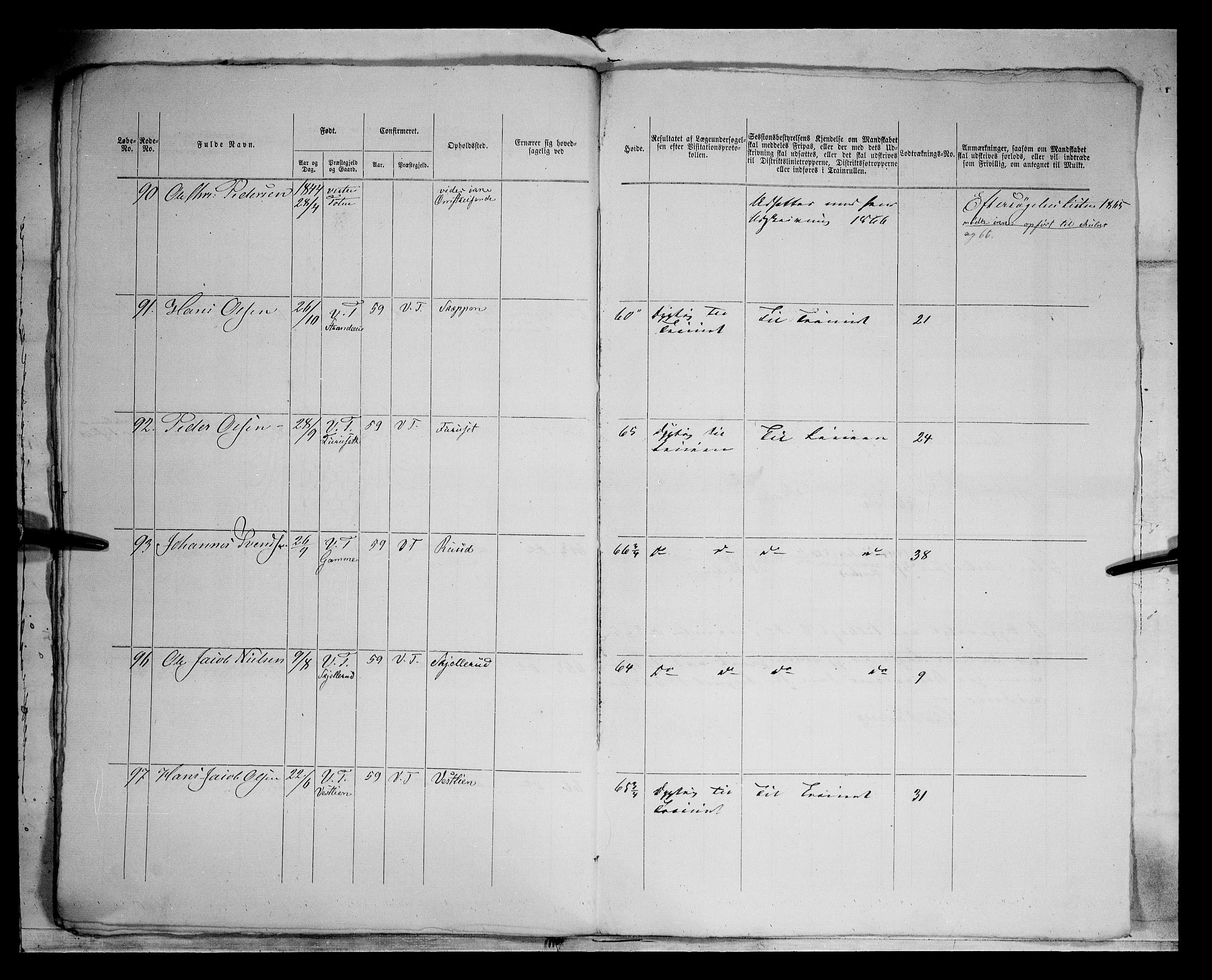 Fylkesmannen i Oppland, AV/SAH-FYO-002/1/K/Kg/L1167: Søndre og Nordre Land, Vestre Toten, 1860-1879, p. 7769