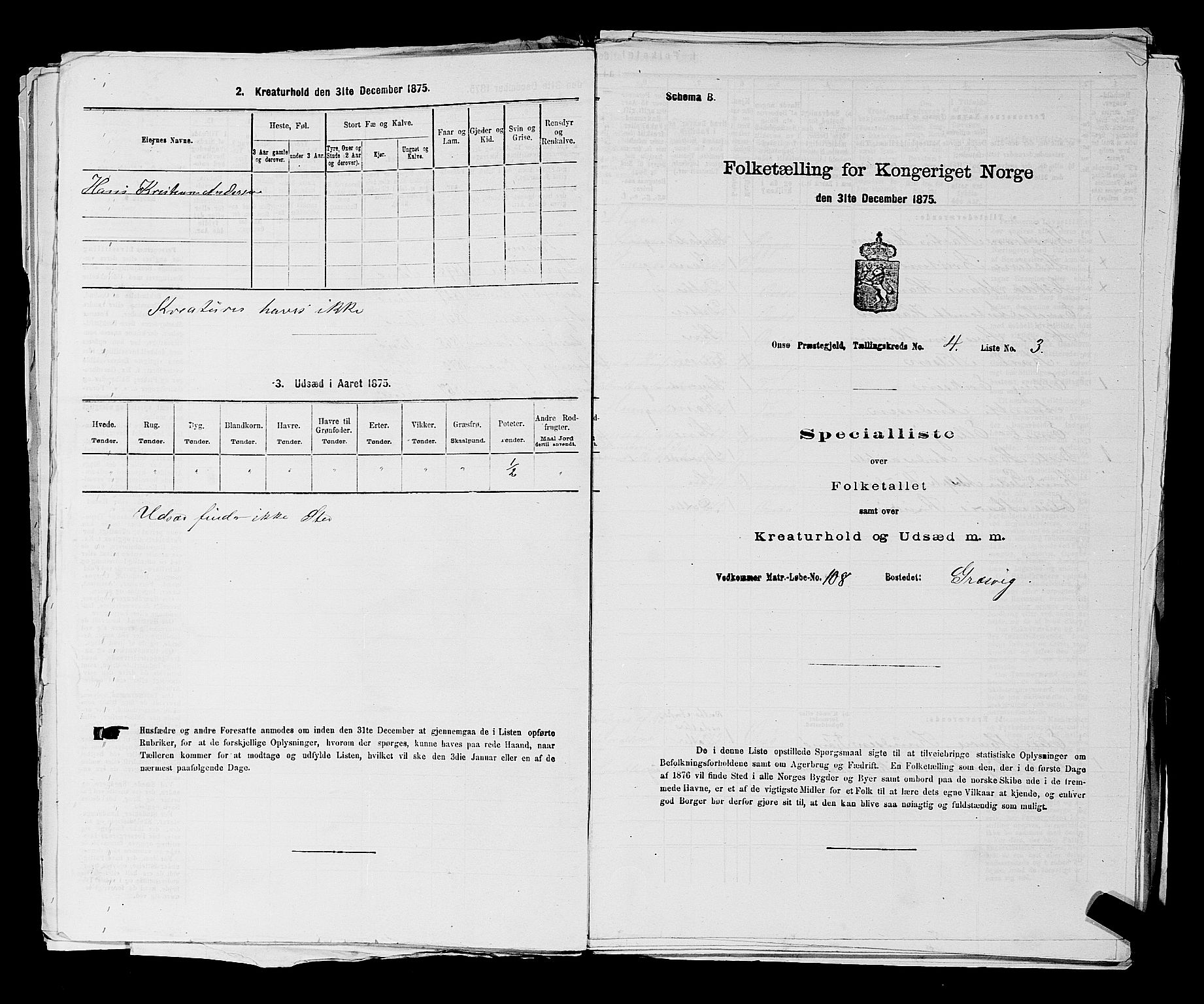 RA, 1875 census for 0134P Onsøy, 1875, p. 738