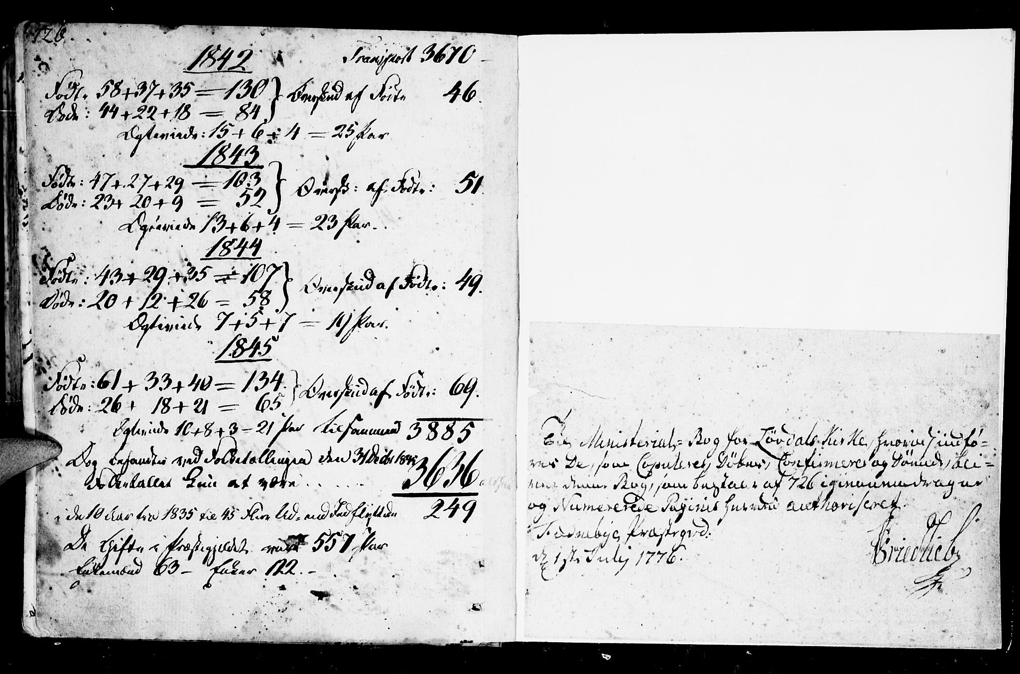 Holum sokneprestkontor, AV/SAK-1111-0022/F/Fa/Fab/L0004: Parish register (official) no. A 4, 1774-1847, p. 726-727