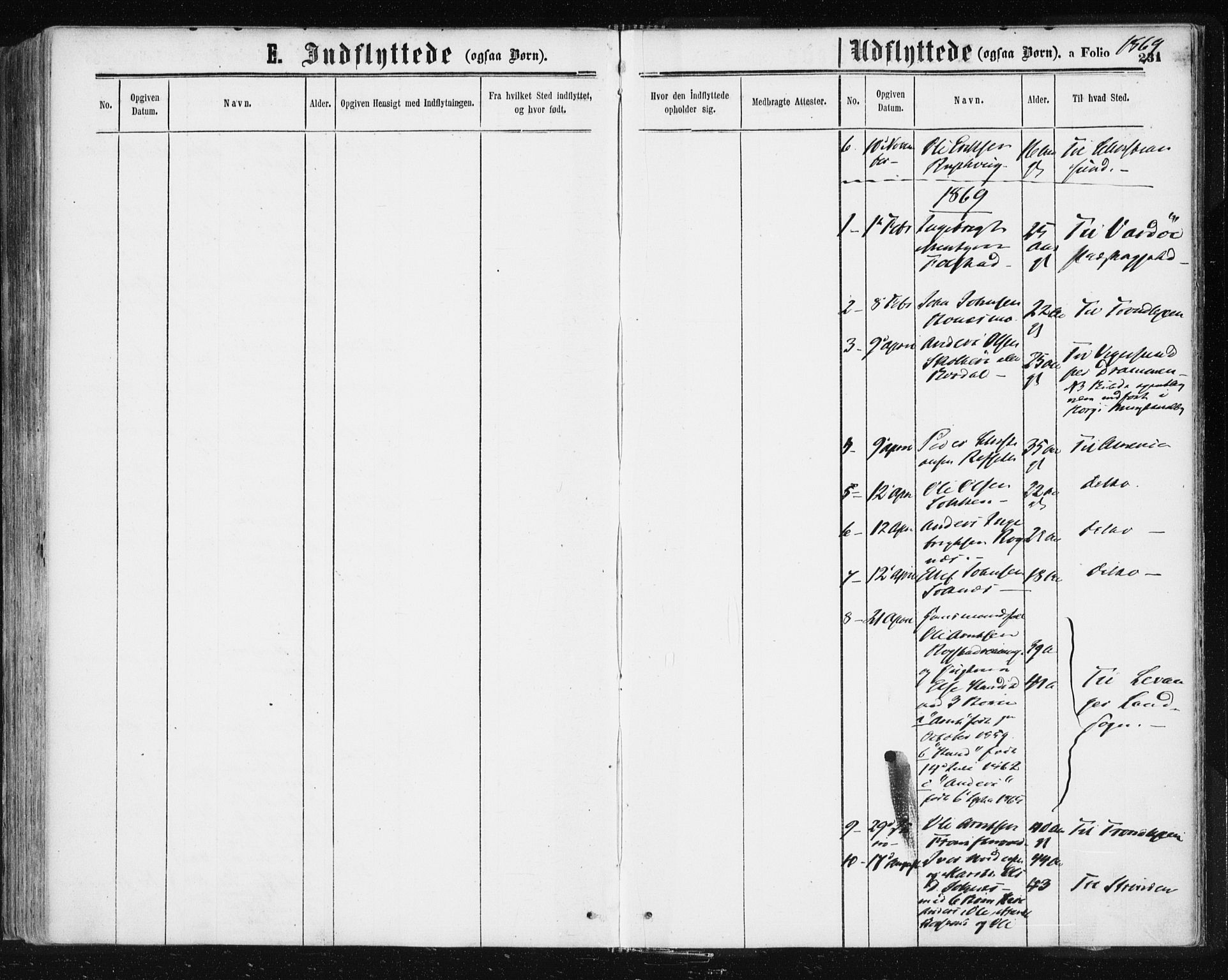 Ministerialprotokoller, klokkerbøker og fødselsregistre - Sør-Trøndelag, SAT/A-1456/687/L1001: Parish register (official) no. 687A07, 1863-1878, p. 231