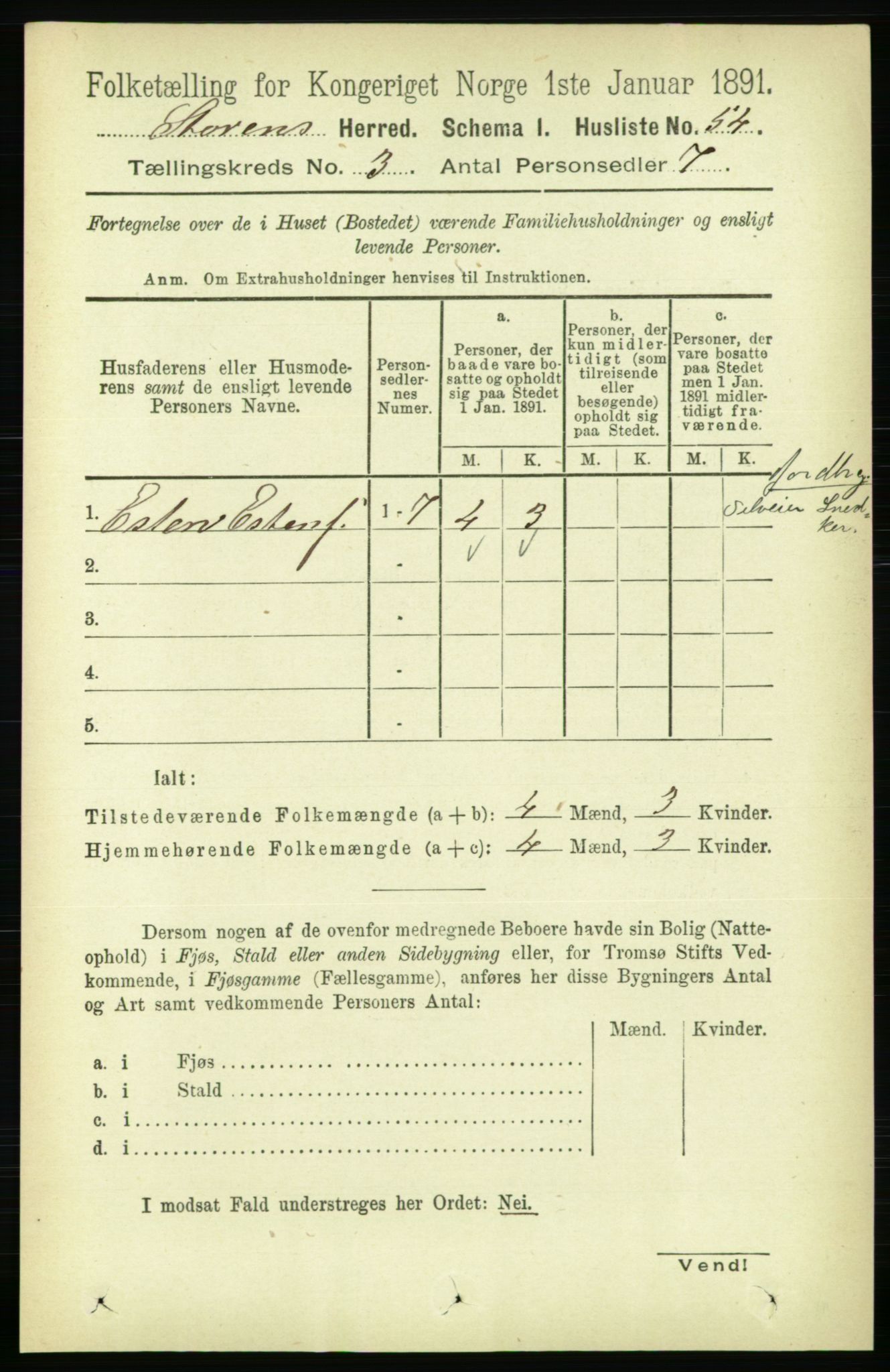 RA, 1891 census for 1648 Støren, 1891, p. 777