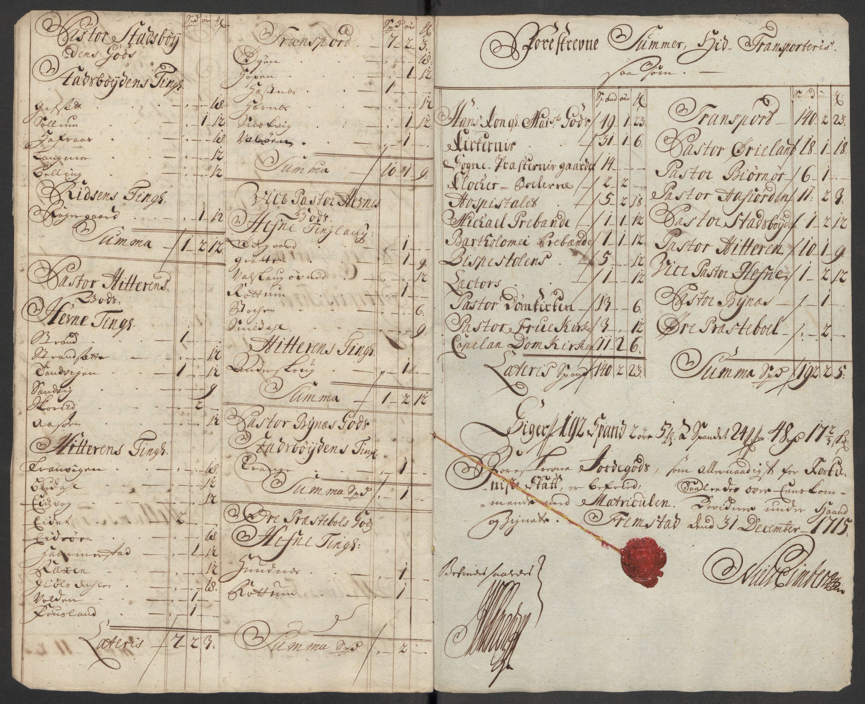 Rentekammeret inntil 1814, Reviderte regnskaper, Fogderegnskap, AV/RA-EA-4092/R57/L3863: Fogderegnskap Fosen, 1715, p. 77