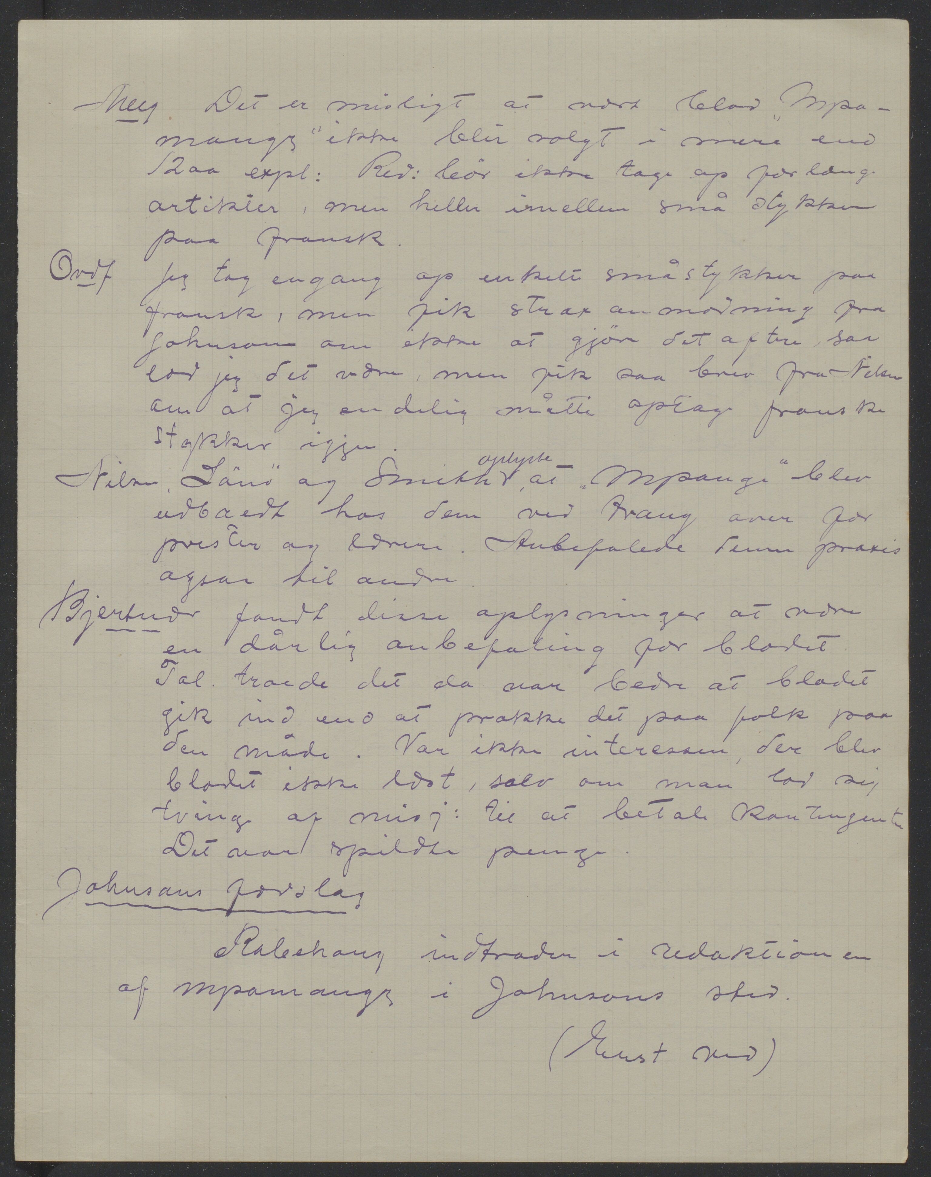 Det Norske Misjonsselskap - hovedadministrasjonen, VID/MA-A-1045/D/Da/Daa/L0043/0010: Konferansereferat og årsberetninger / Konferansereferat fra Madagaskar Innland, del II., 1900