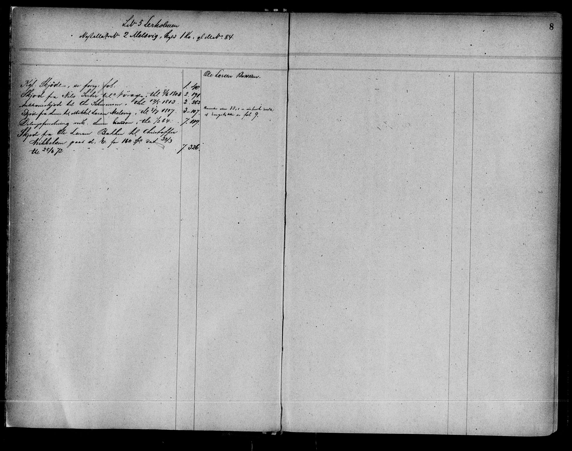 Alta fogderi/sorenskriveri, SATØ/SATØ-5/1/K/Kb/Kba/L0009pantereg: Mortgage register no. 9, 1776, p. 8