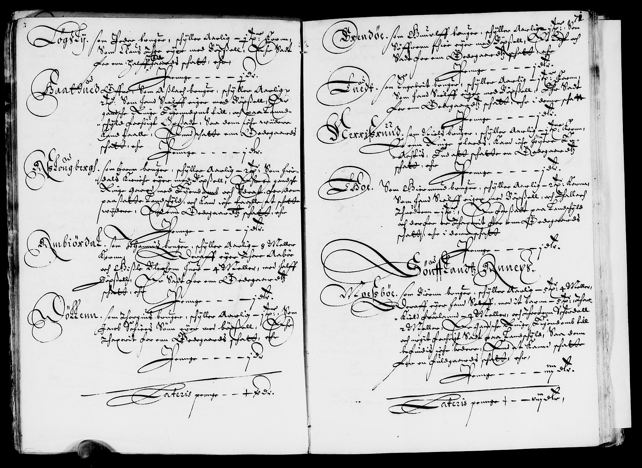 Rentekammeret inntil 1814, Reviderte regnskaper, Lensregnskaper, AV/RA-EA-5023/R/Rb/Rbp/L0038: Bratsberg len, 1651-1653