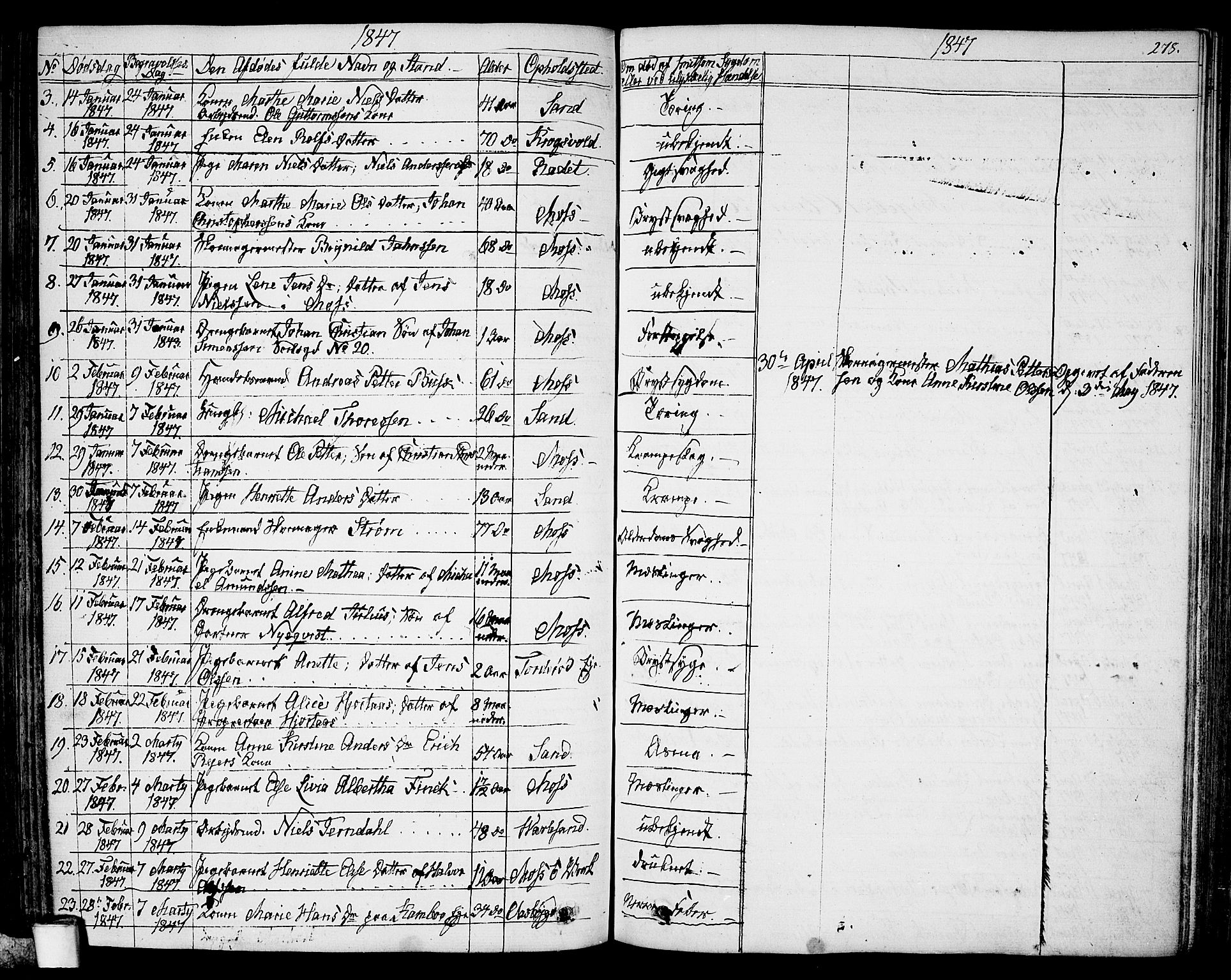 Moss prestekontor Kirkebøker, AV/SAO-A-2003/G/Ga/L0001: Parish register (copy) no. I 1, 1835-1851, p. 278