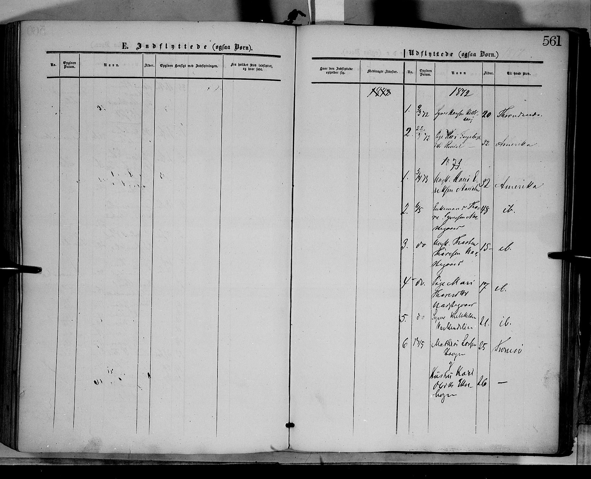 Dovre prestekontor, SAH/PREST-066/H/Ha/Haa/L0001: Parish register (official) no. 1, 1854-1878, p. 561
