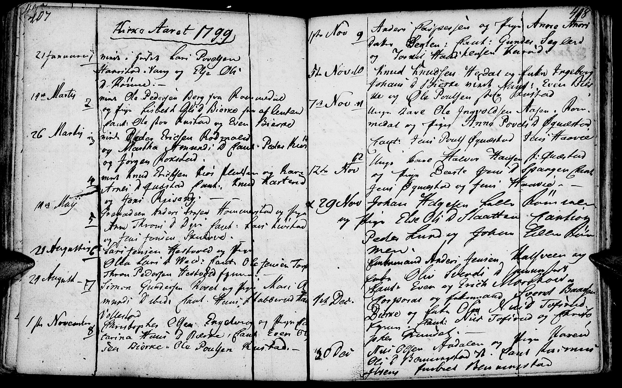 Løten prestekontor, SAH/PREST-022/K/Ka/L0003: Parish register (official) no. 3, 1773-1800, p. 407-408