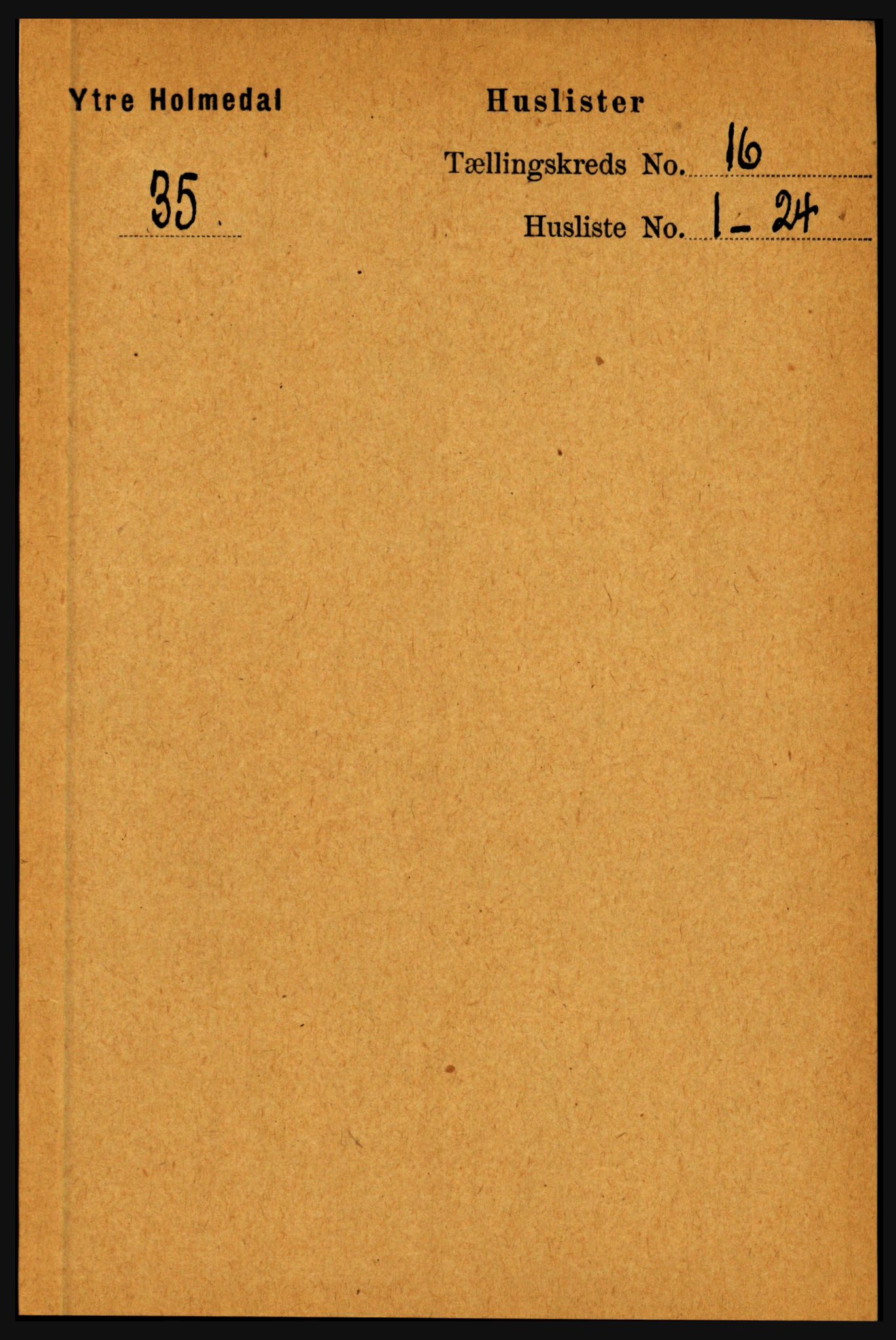 RA, 1891 census for 1429 Ytre Holmedal, 1891, p. 4195