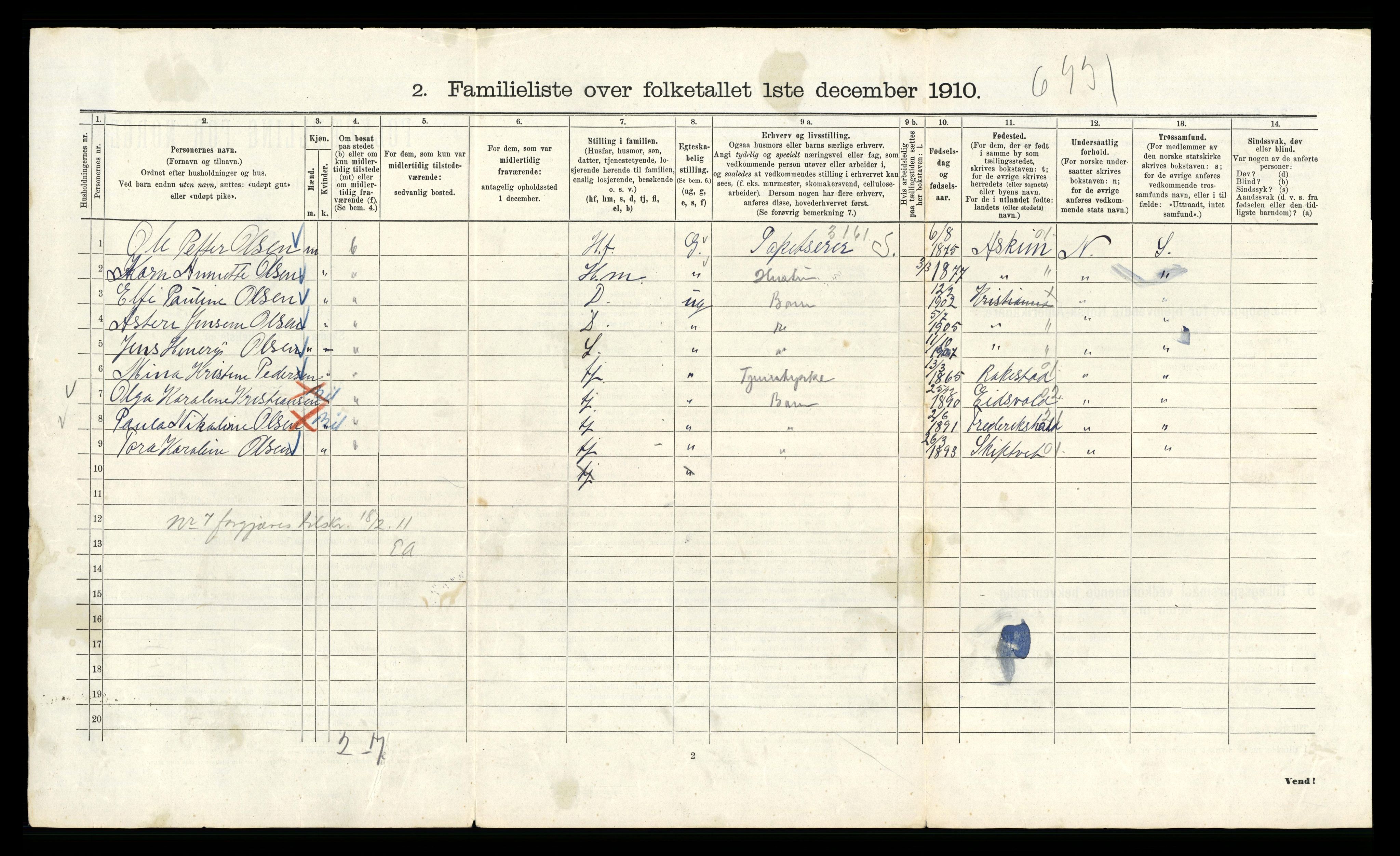 RA, 1910 census for Kristiania, 1910, p. 110712